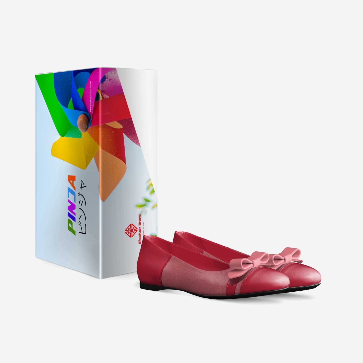 Pinja custom made in Italy shoes by Blissfully Brand | Box view