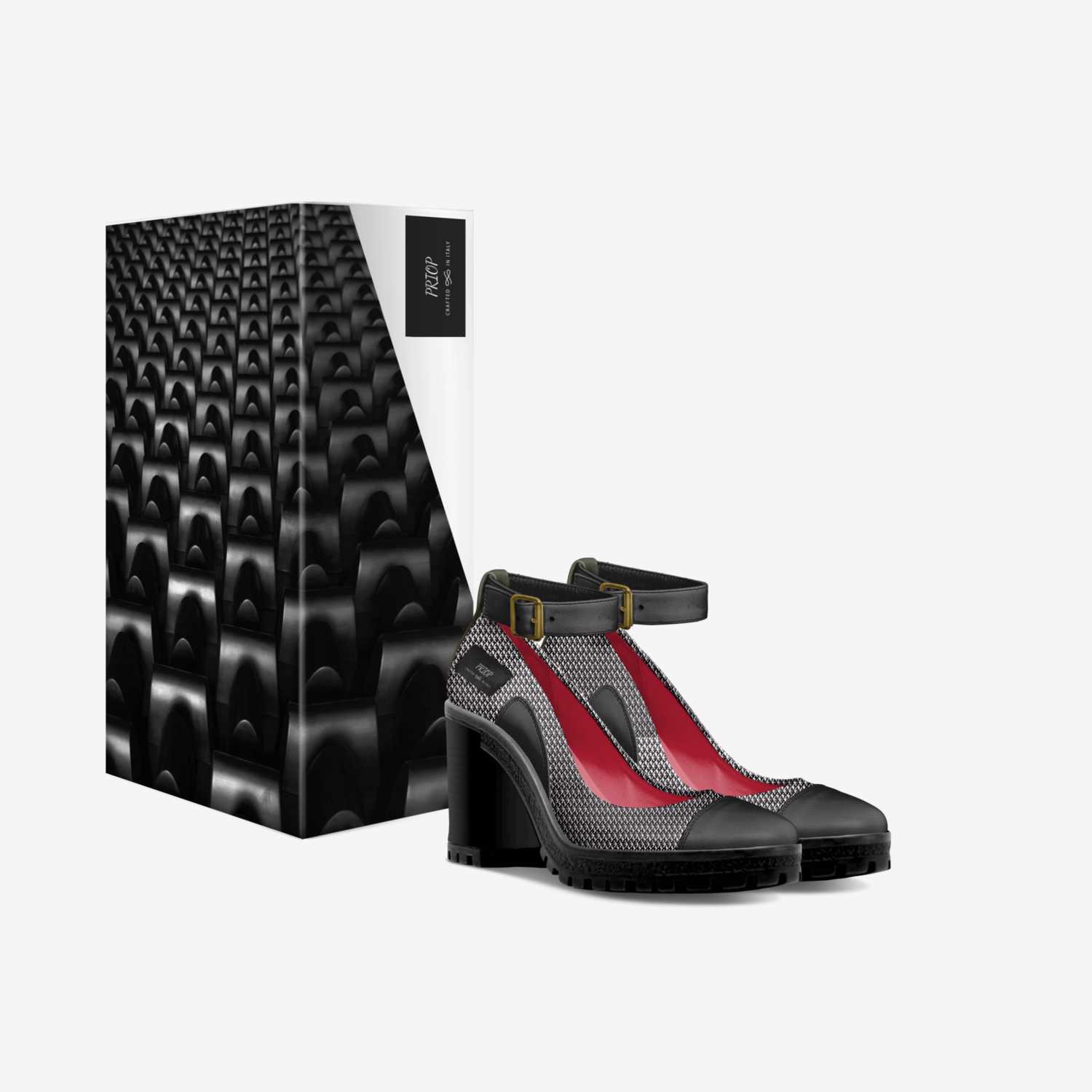 PRIOP custom made in Italy shoes by Wayne Riddick Jr | Box view