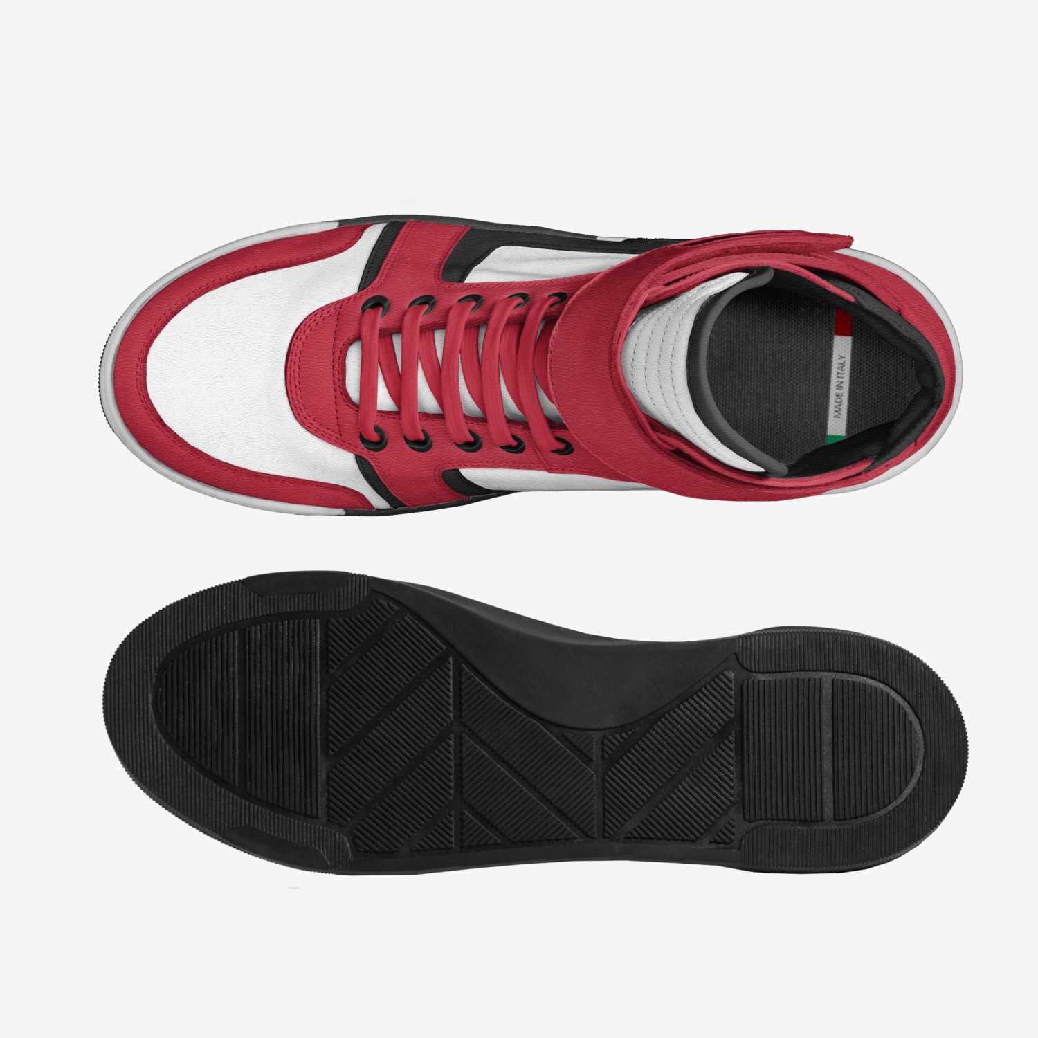 Stacks Racks Facts custom made in Italy shoes by Stephanie Plourde | Top view