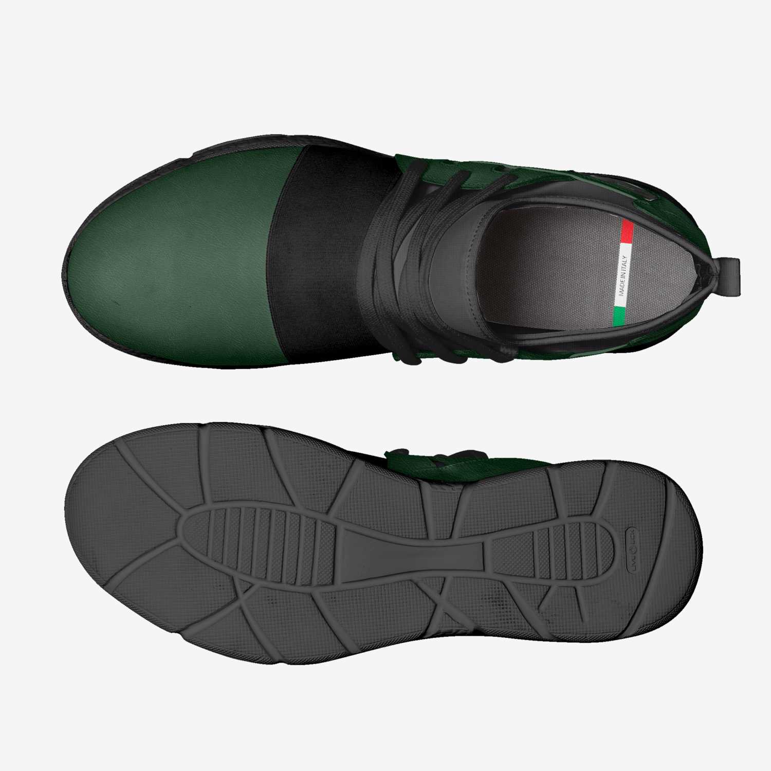 RIZE-collection custom made in Italy shoes by Wayne Riddick Jr | Top view