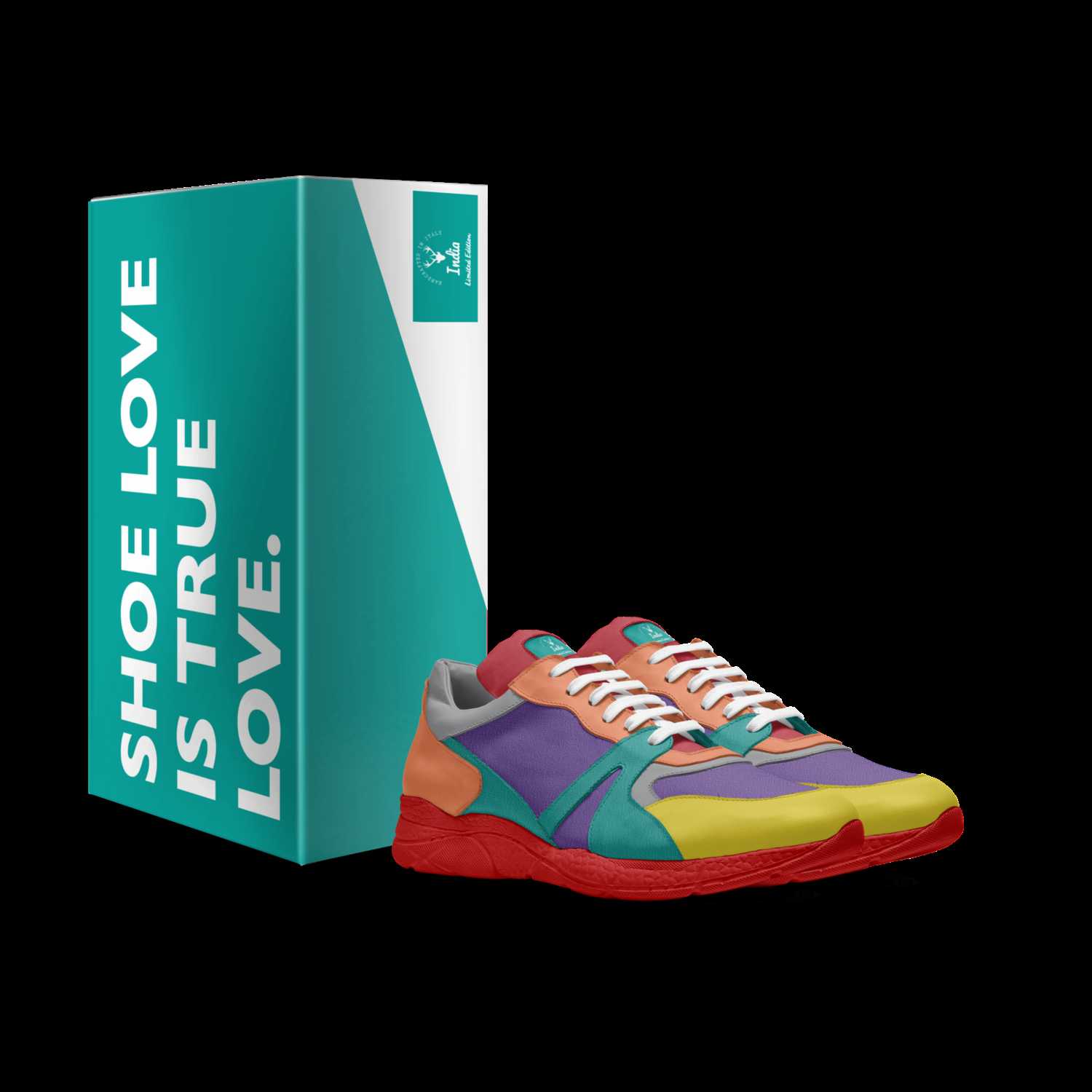 India hot sale love sneakers