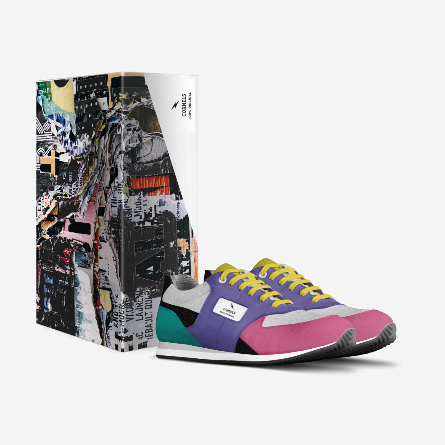 Cornels custom made in Italy shoes by Daniel Baptiste | Box view