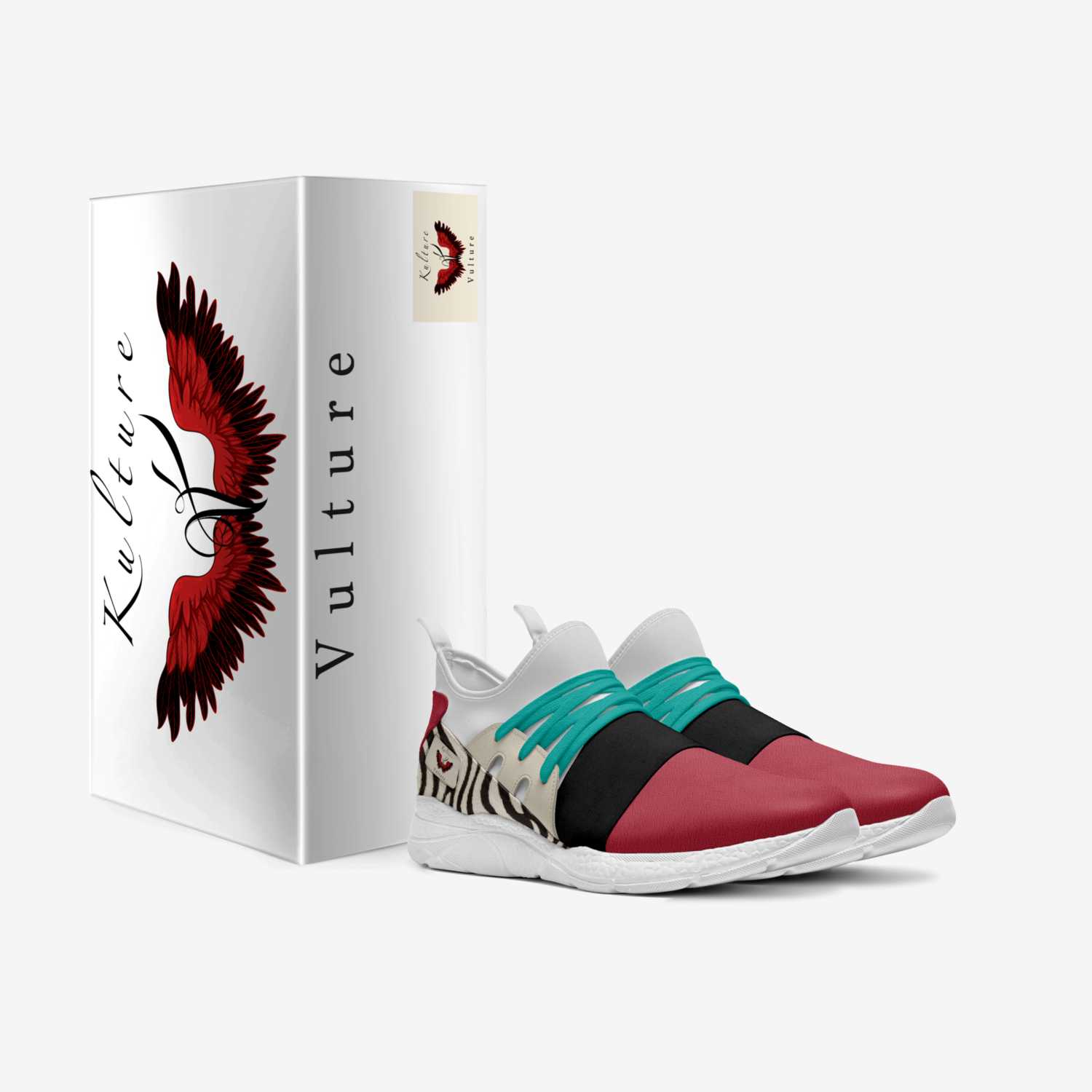 KULTURE VULTURE 9 custom made in Italy shoes by Black Art | Box view