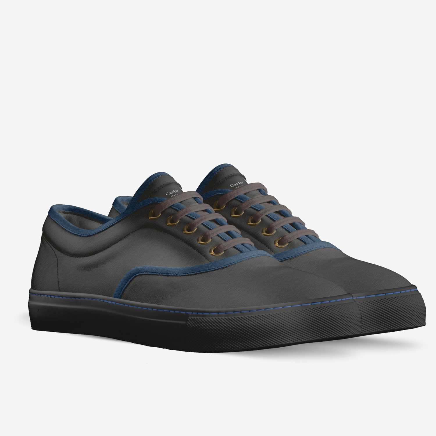 Carlo custom made in Italy shoes by Carlo Suits | Double view