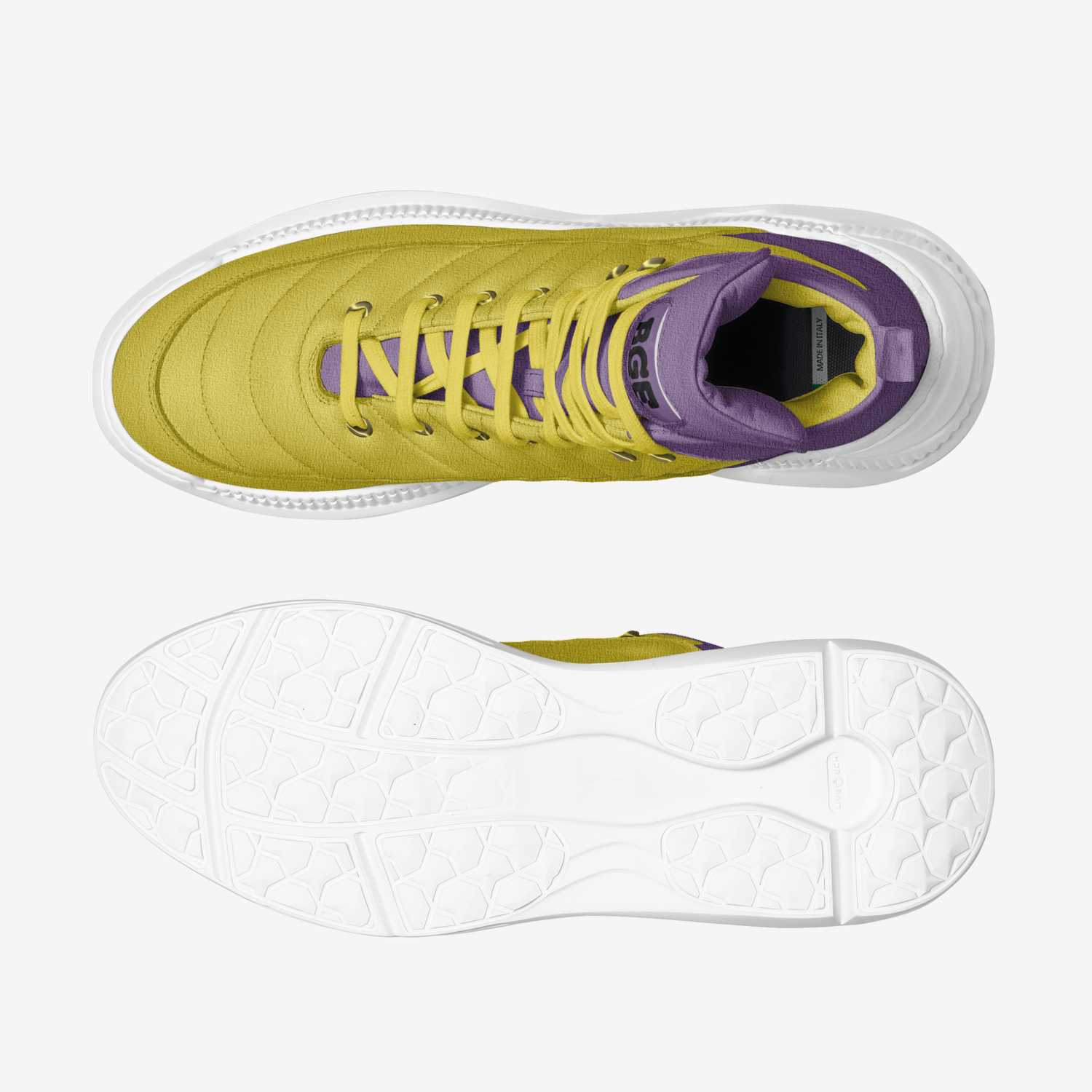 24K8 WO Suede custom made in Italy shoes by Being Great Every Day | Top view