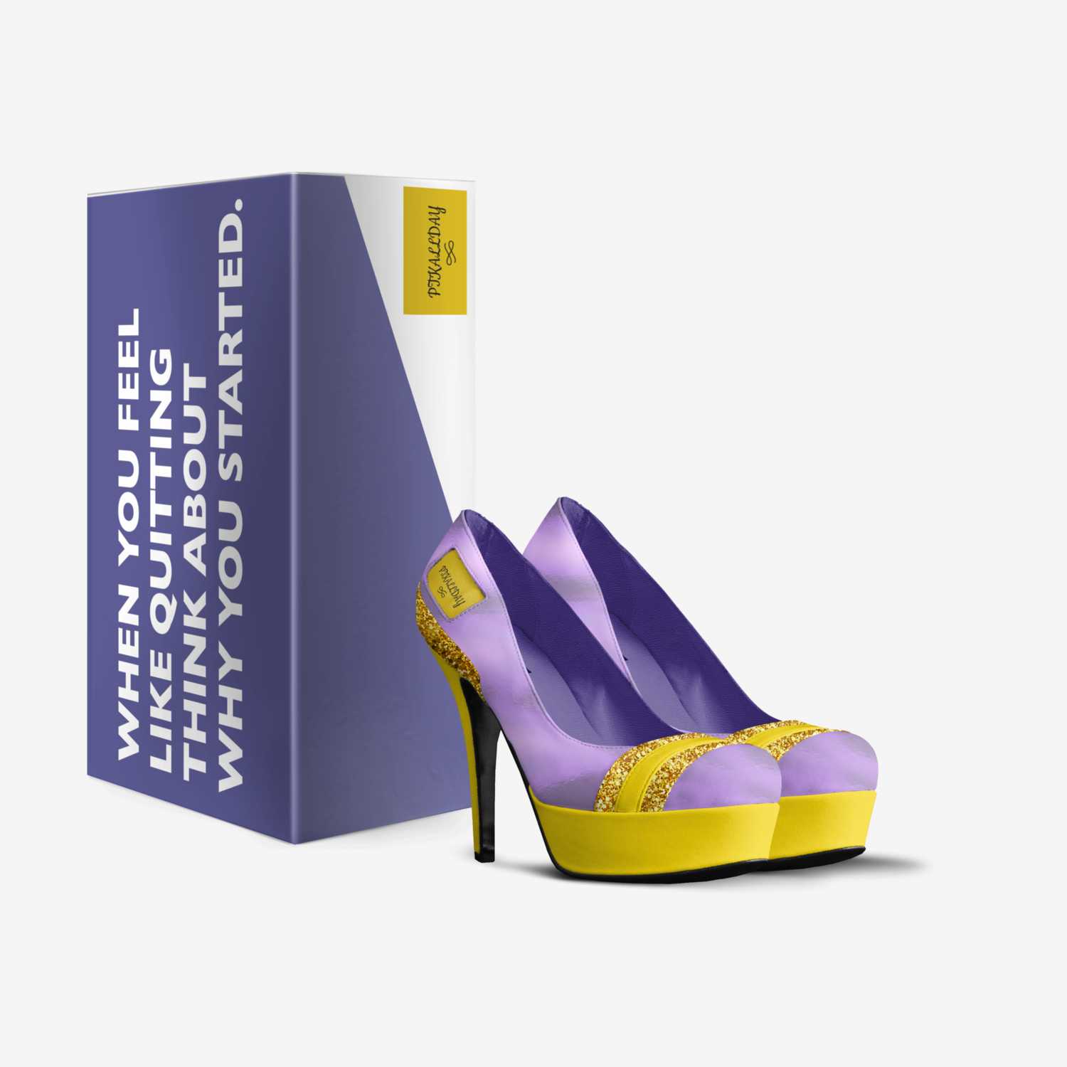 PTKALLDAY custom made in Italy shoes by Charmaine Betty-singleton | Box view
