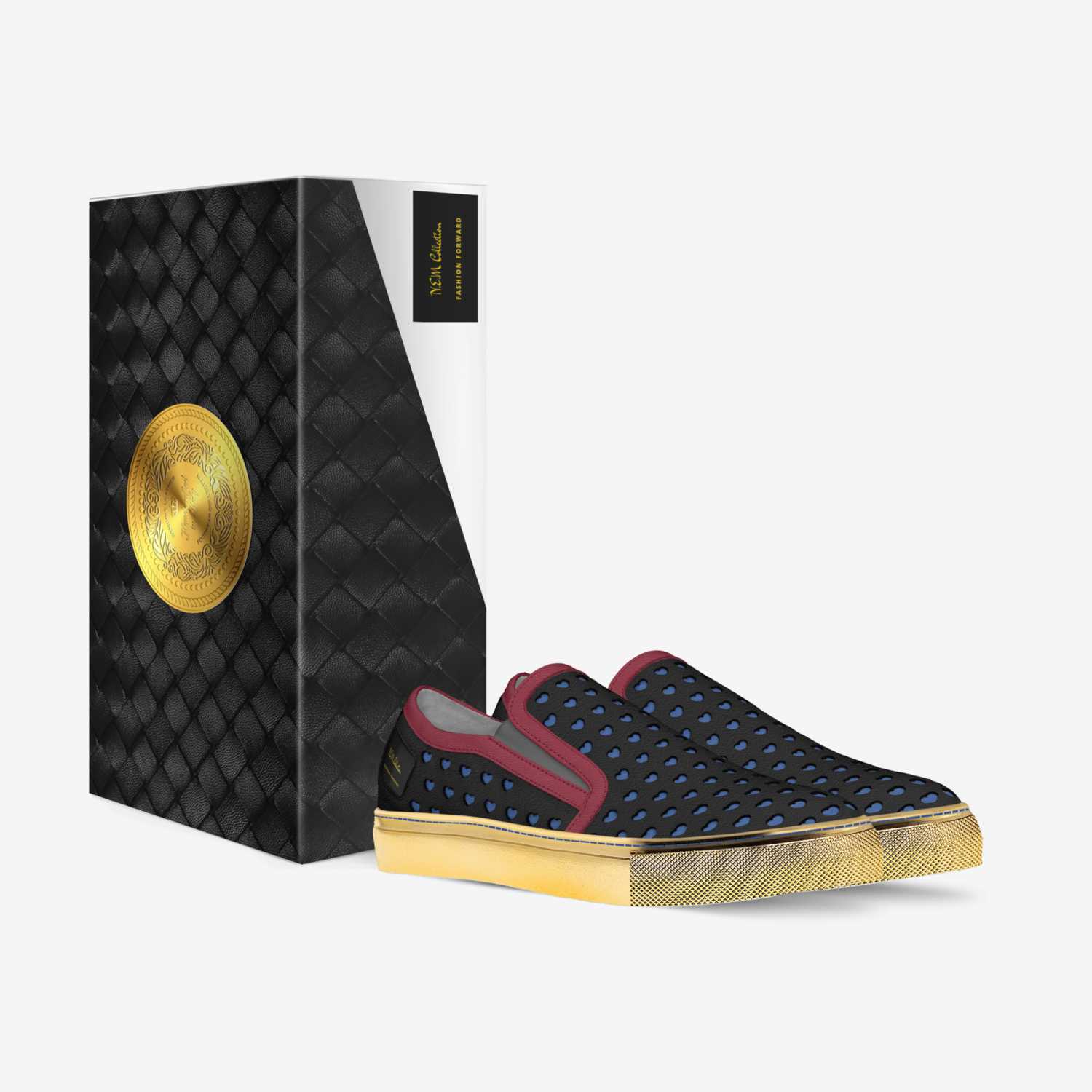 N.E.M Collection  custom made in Italy shoes by Virgil Banks | Box view