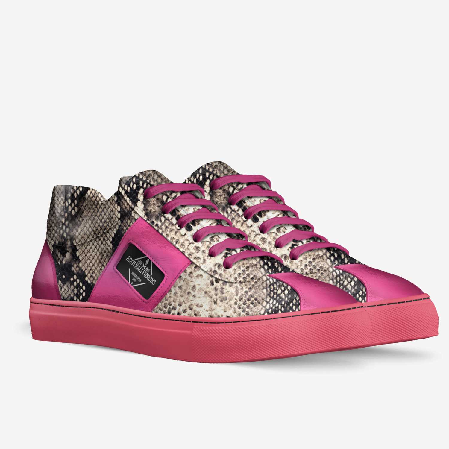 aditi kali fusions custom made in Italy shoes by Aditi-kali Of Wonkey Donkey Bazaar | Double view