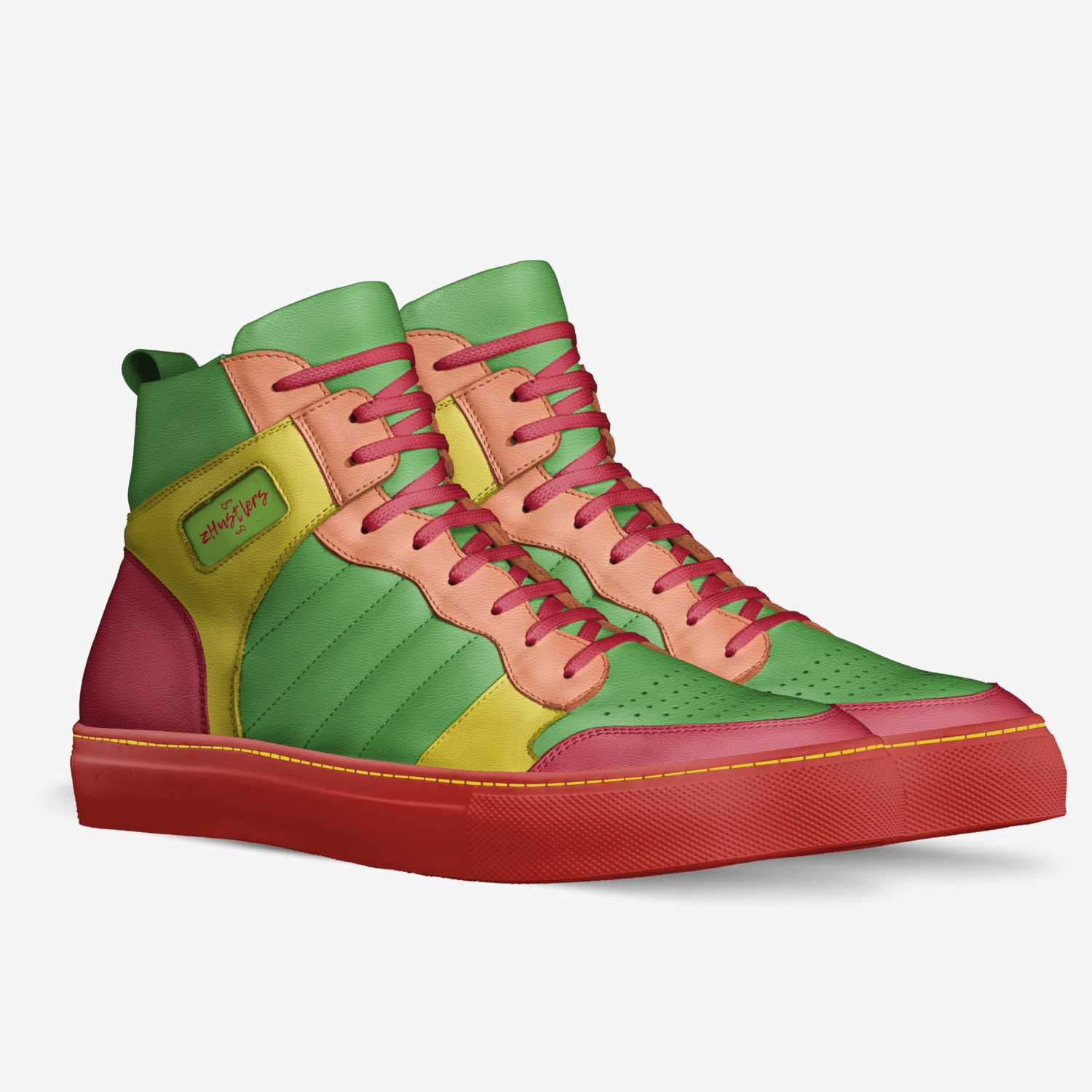 zHustlers custom made in Italy shoes by Martins Ate | Double view