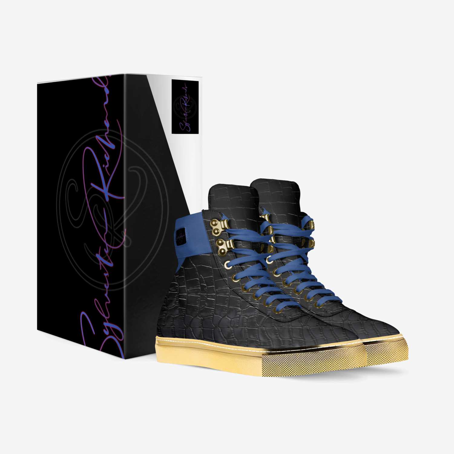 Sylvester Richards custom made in Italy shoes by Byron Johnson | Box view