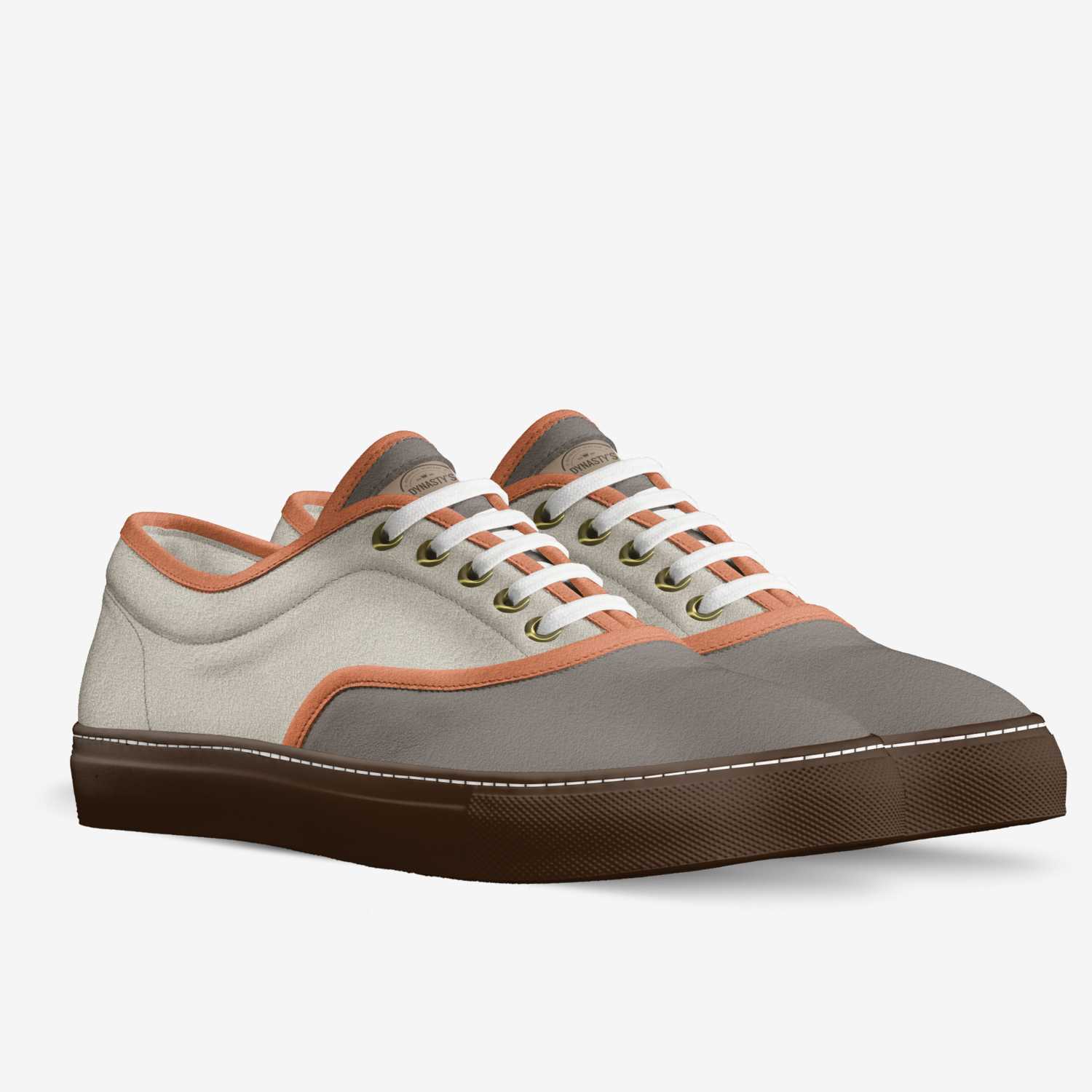Cookies custom made in Italy shoes by Dynasty Holland | Double view