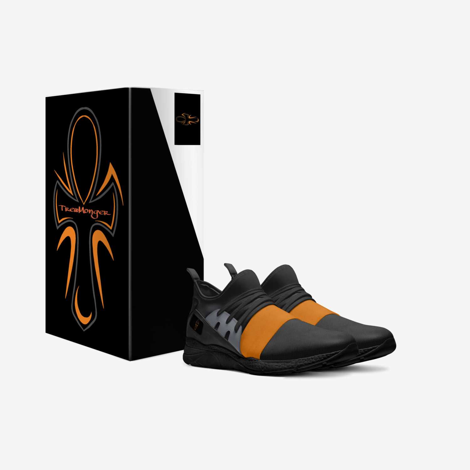 TygerStyle low 2 custom made in Italy shoes by TrewMonger Brand | Box view