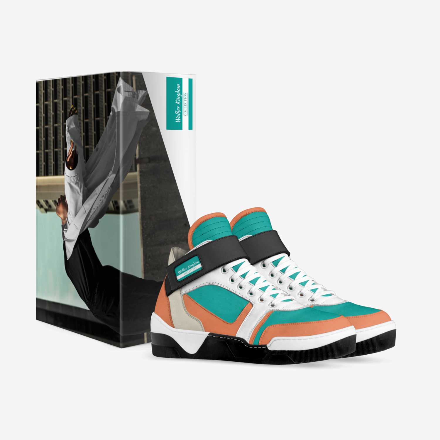 Walker Kingdom custom made in Italy shoes by Breneisha Thurston | Box view