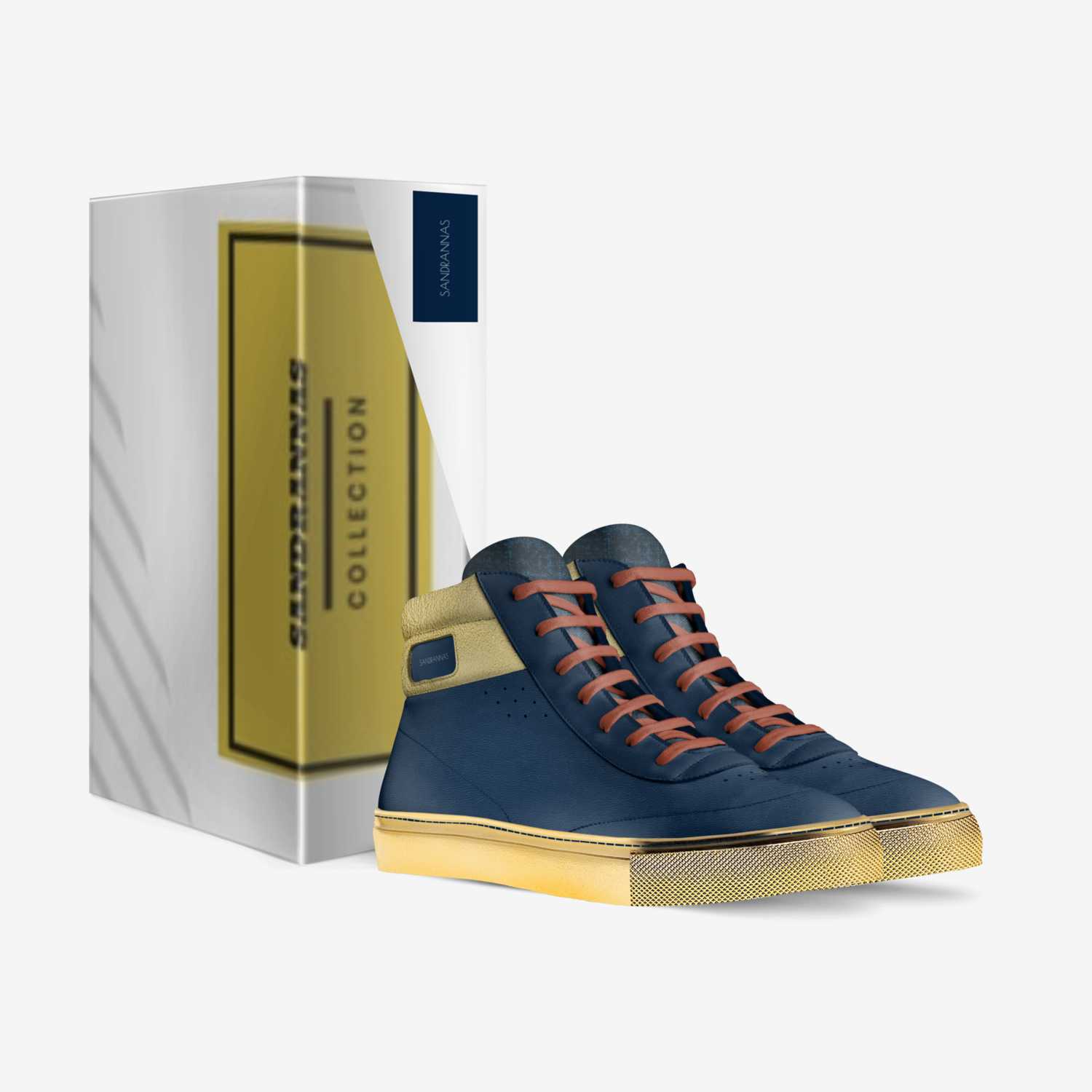Sandrannas custom made in Italy shoes by Dorian Thompson Jr. | Box view