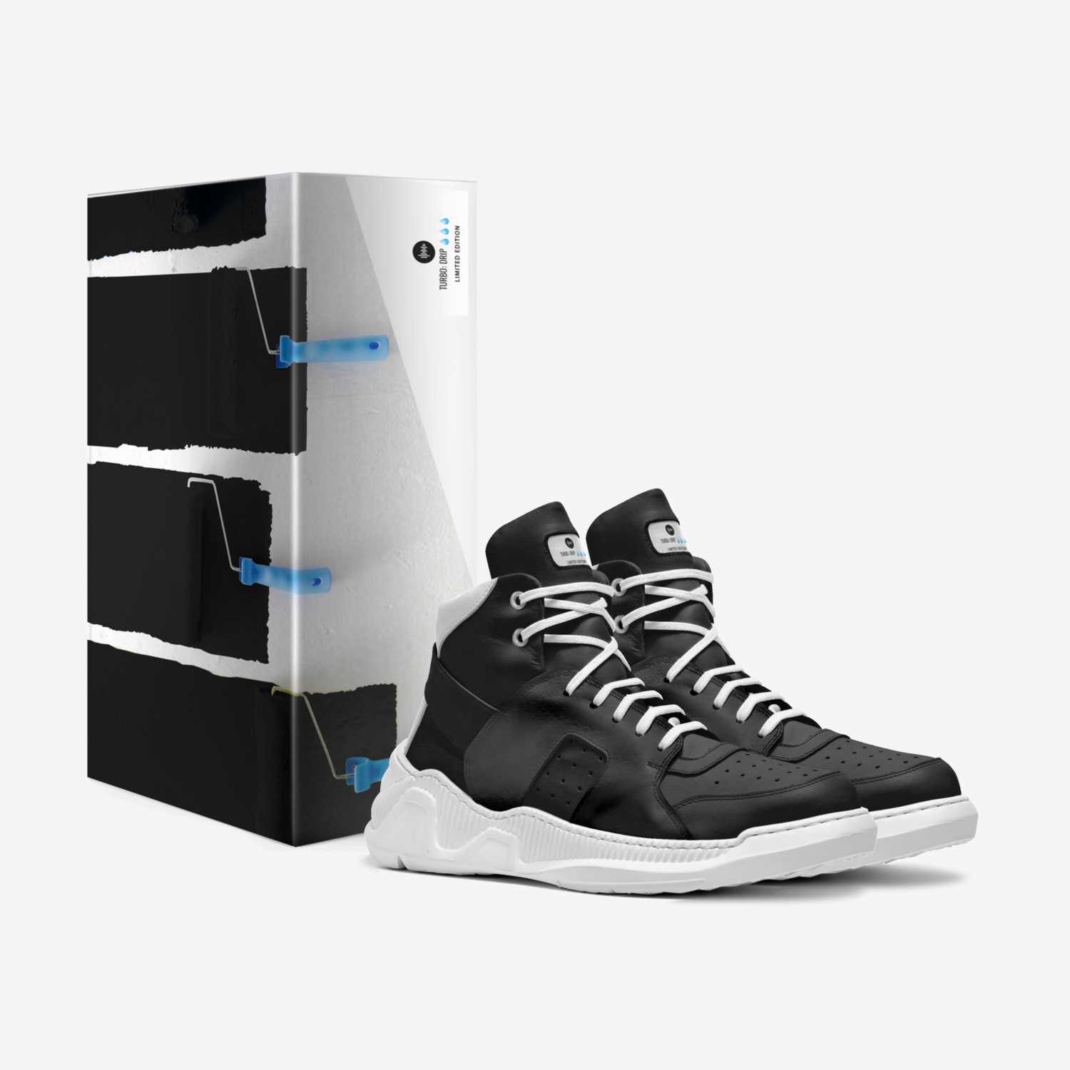 TURBO: DRIP 💧💧💧 custom made in Italy shoes by Charles Harewood Jr | Box view