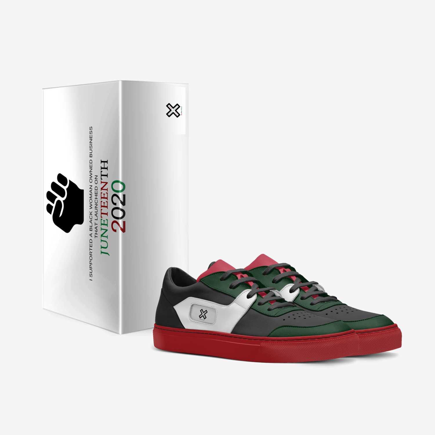§ol. X custom made in Italy shoes by Isha Knight | Box view