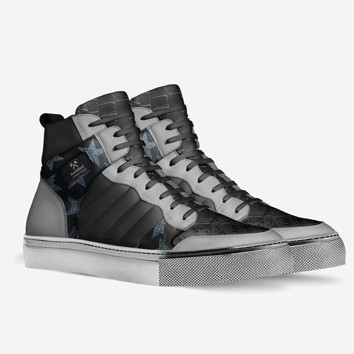 RockGhod custom made in Italy shoes by Glendale Lawson | Double view