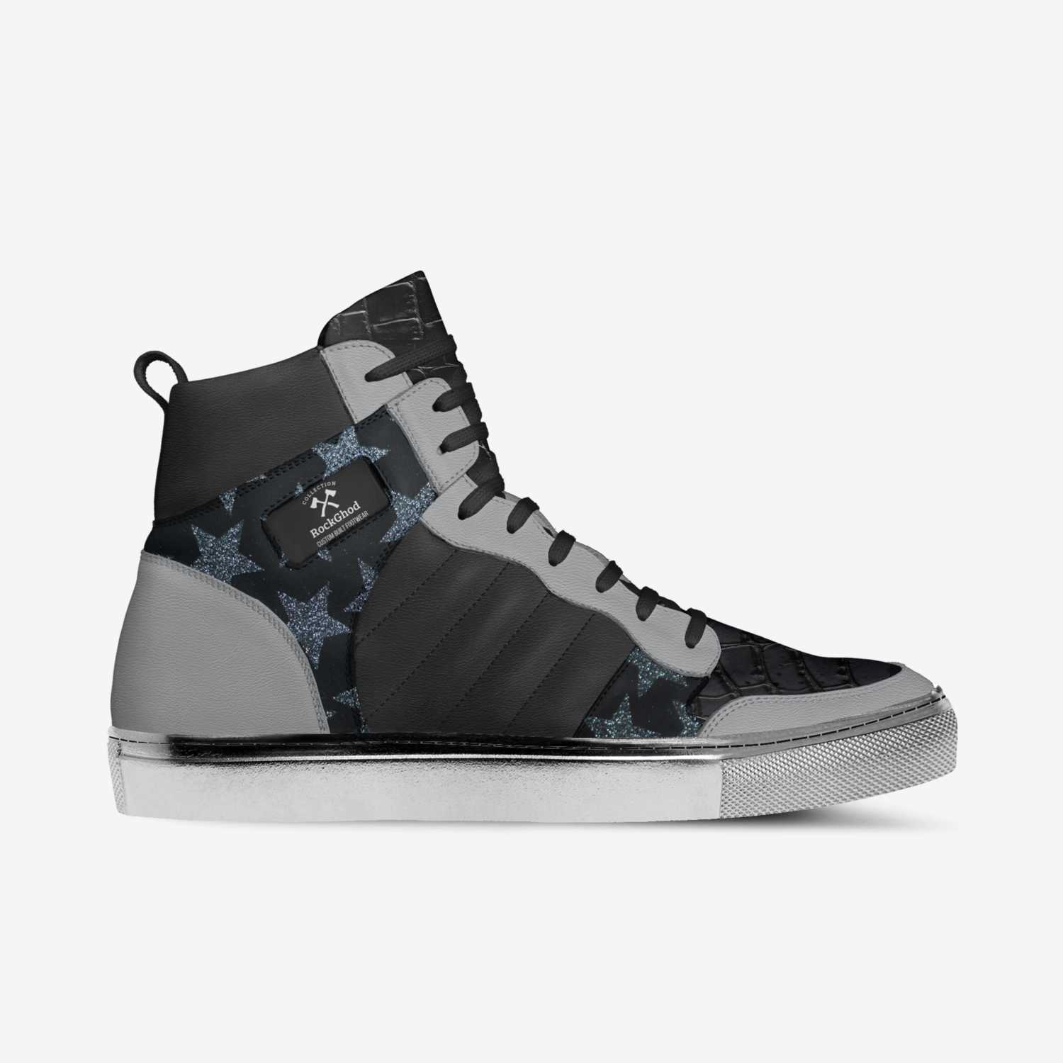 RockGhod custom made in Italy shoes by Glendale Lawson | Side view