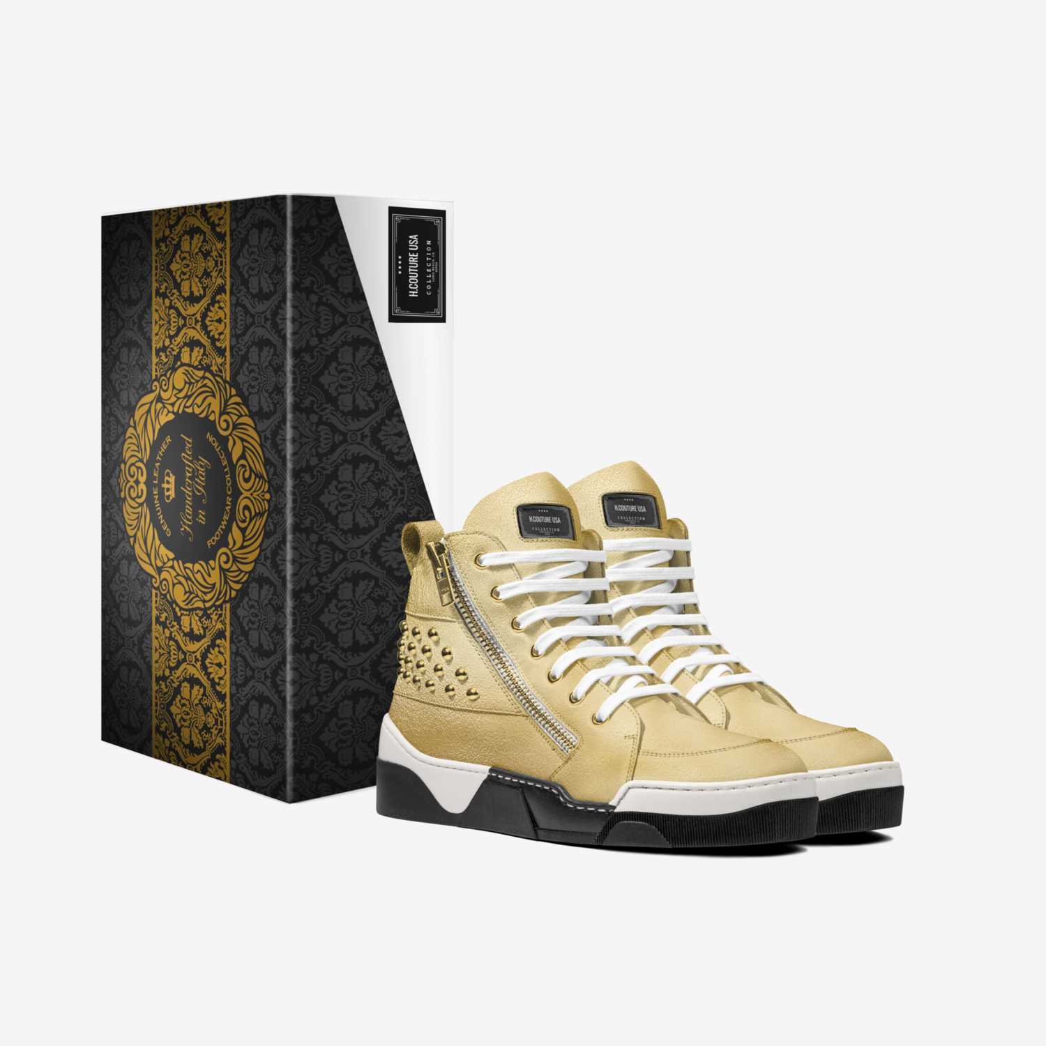 Classic II custom made in Italy shoes by H. Couture | Box view