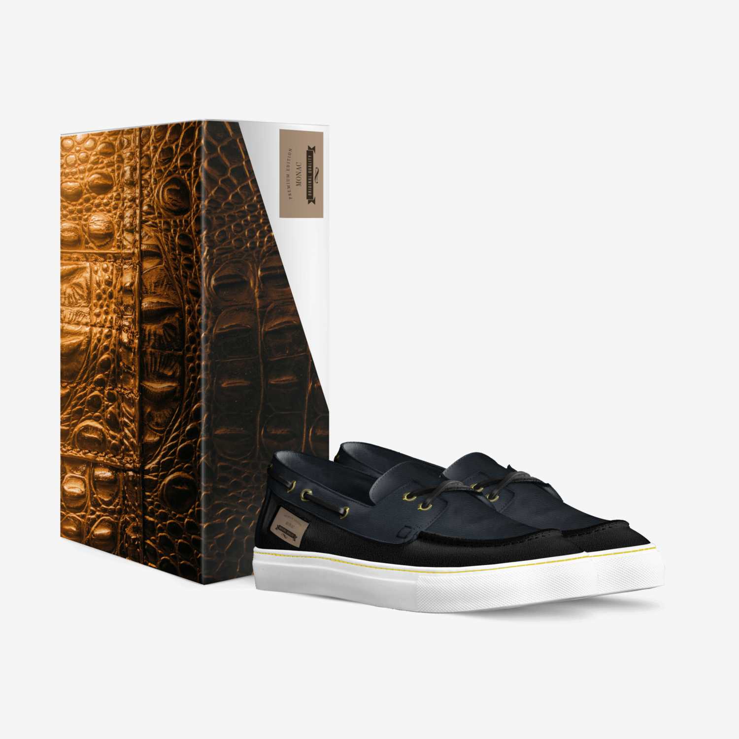 Monac custom made in Italy shoes by Cesar Kariv Becerra Perez | Box view