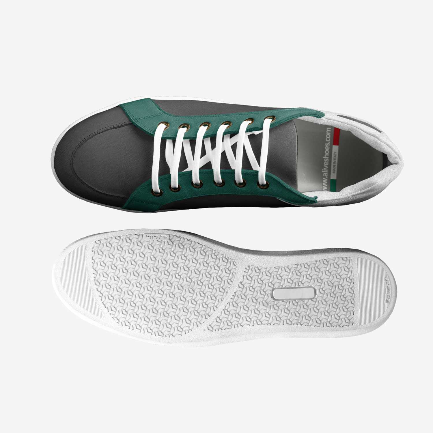 Lydar custom made in Italy shoes by Luke Peterson | Top view