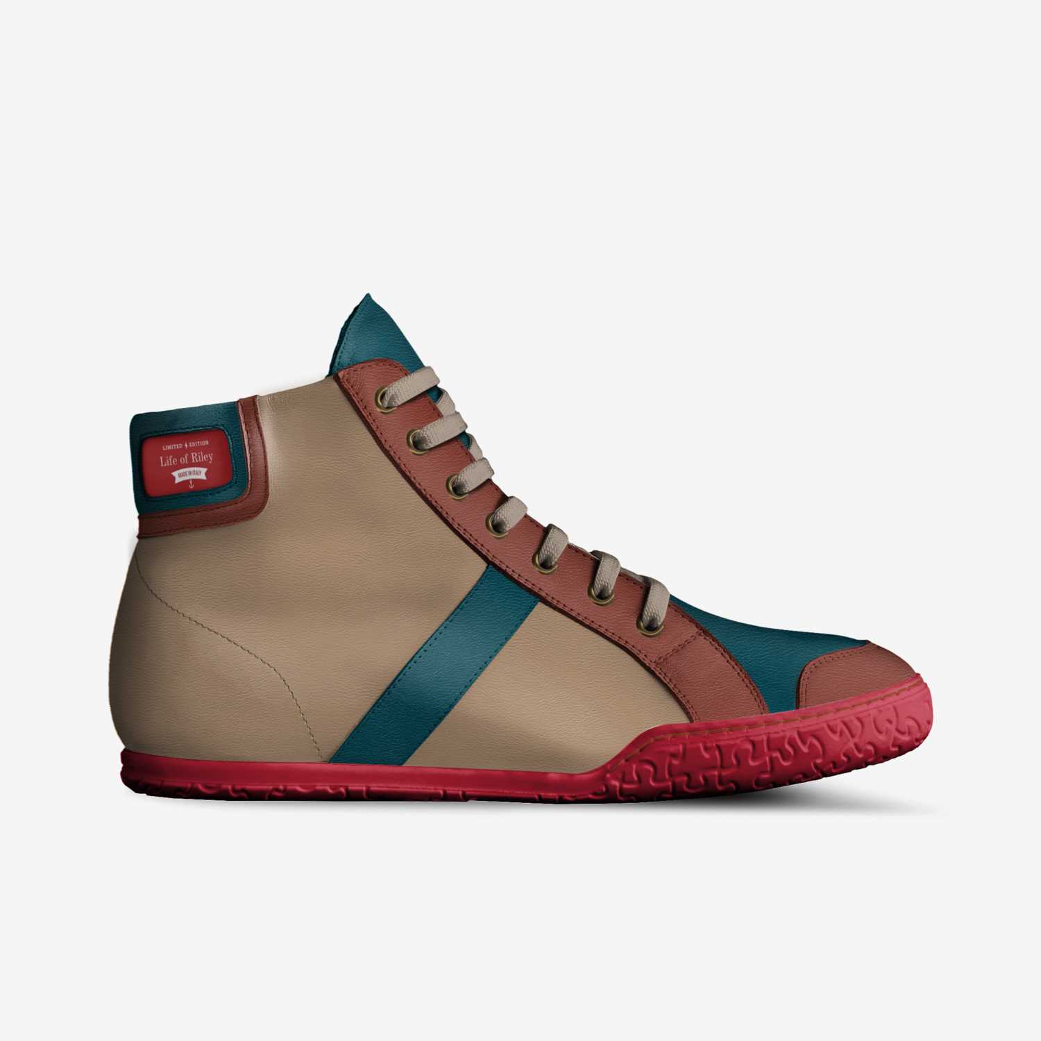 Life of Riley custom made in Italy shoes by Joseph Dunn | Side view