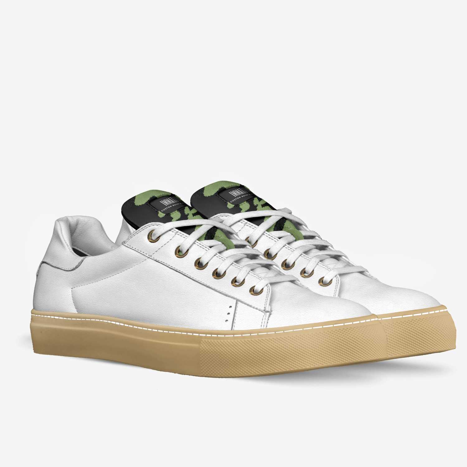 immature custom made in Italy shoes by Ricardo Pau | Double view