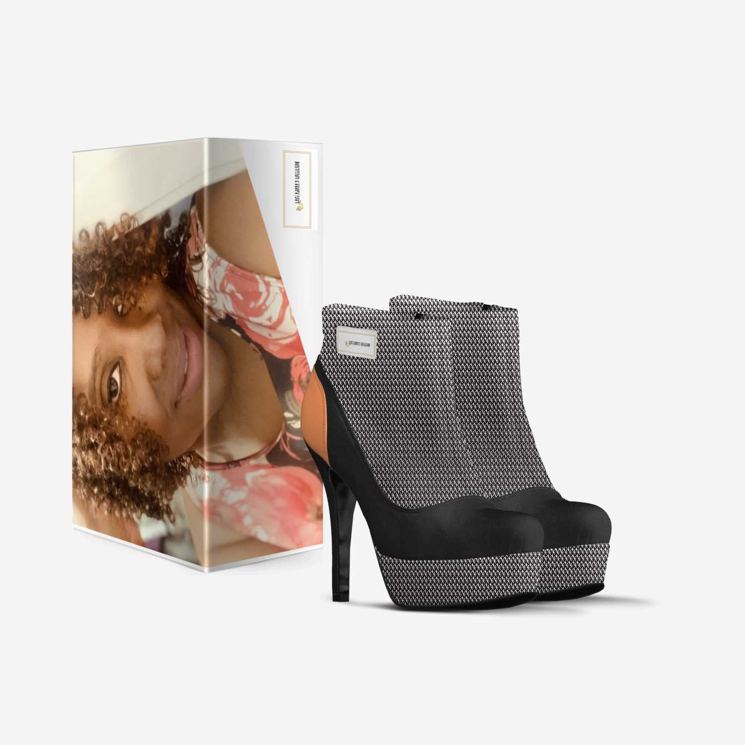 Cage'Adora's custom made in Italy shoes by Lakesa Howard | Box view