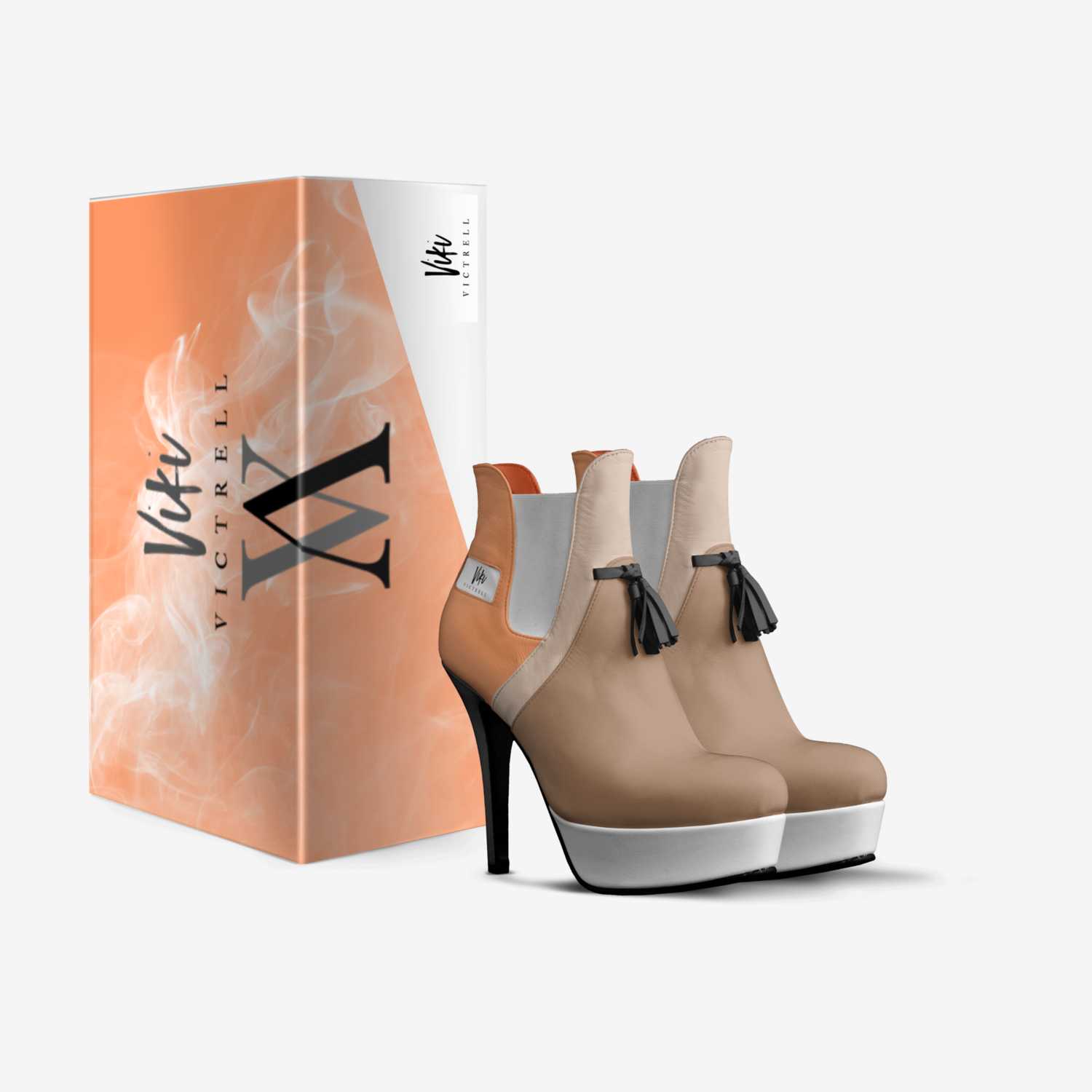 Viki Victrell custom made in Italy shoes by Lovevelya Copeland | Box view