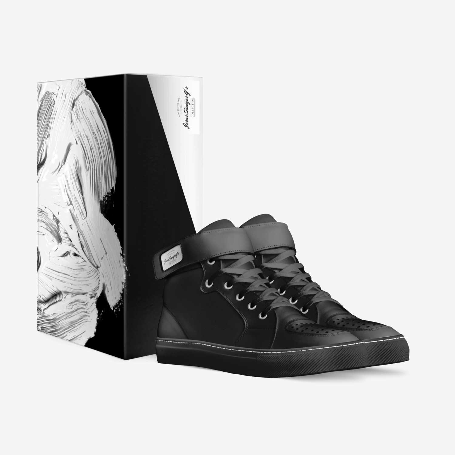 Jesus G's  custom made in Italy shoes by Meg Elle | Box view