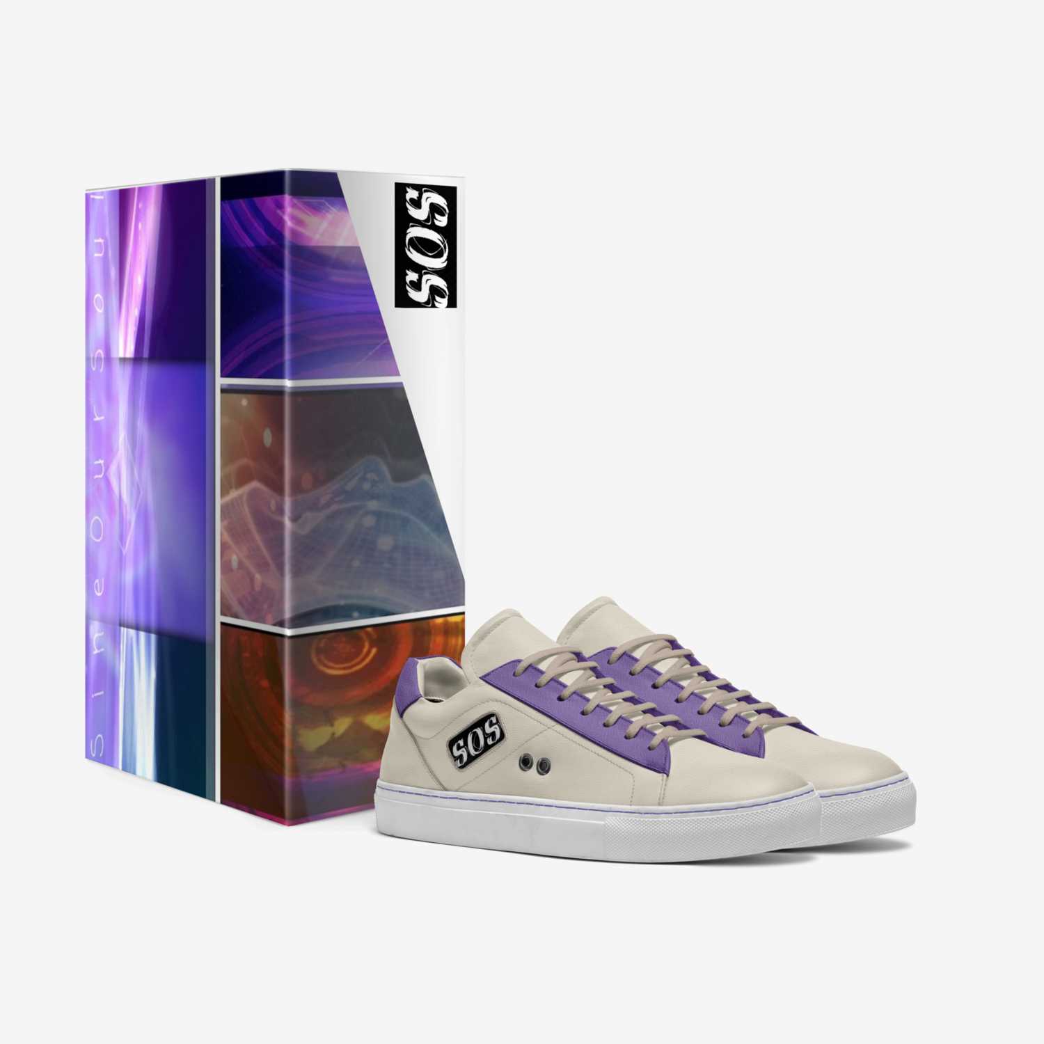 SoS Steps custom made in Italy shoes by Luxx Ravess | Box view