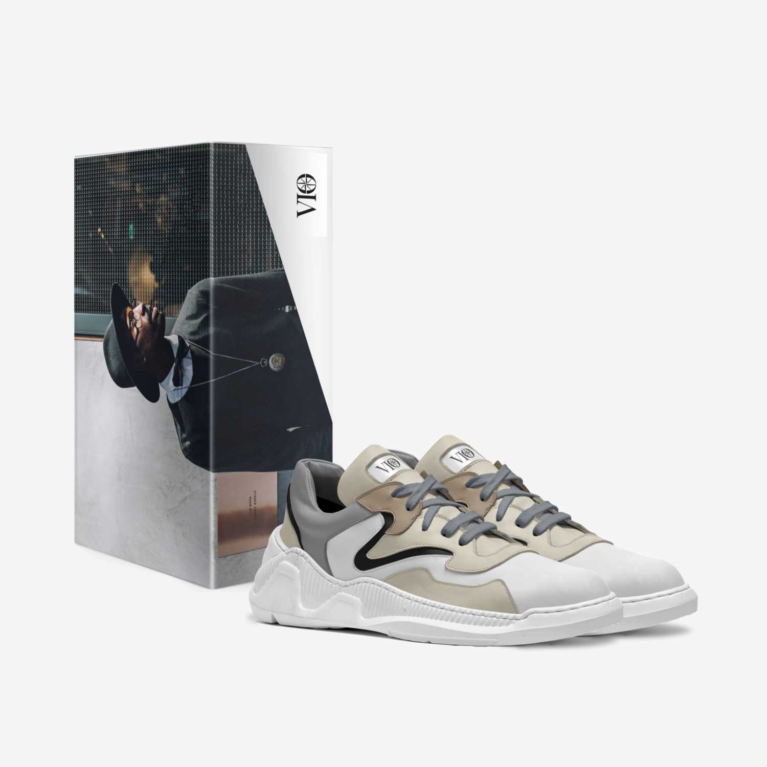 VIO II custom made in Italy shoes by Vio Sneakers | Box view