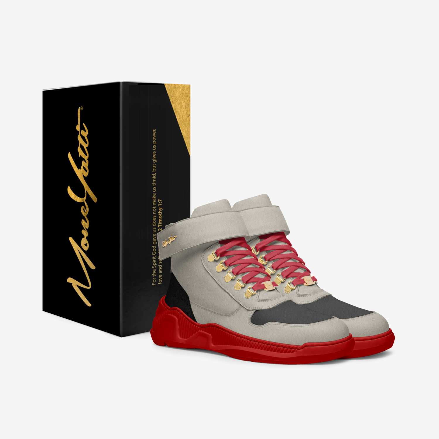 Moneyatti TrapS1 custom made in Italy shoes by Moneyatti Brand | Box view