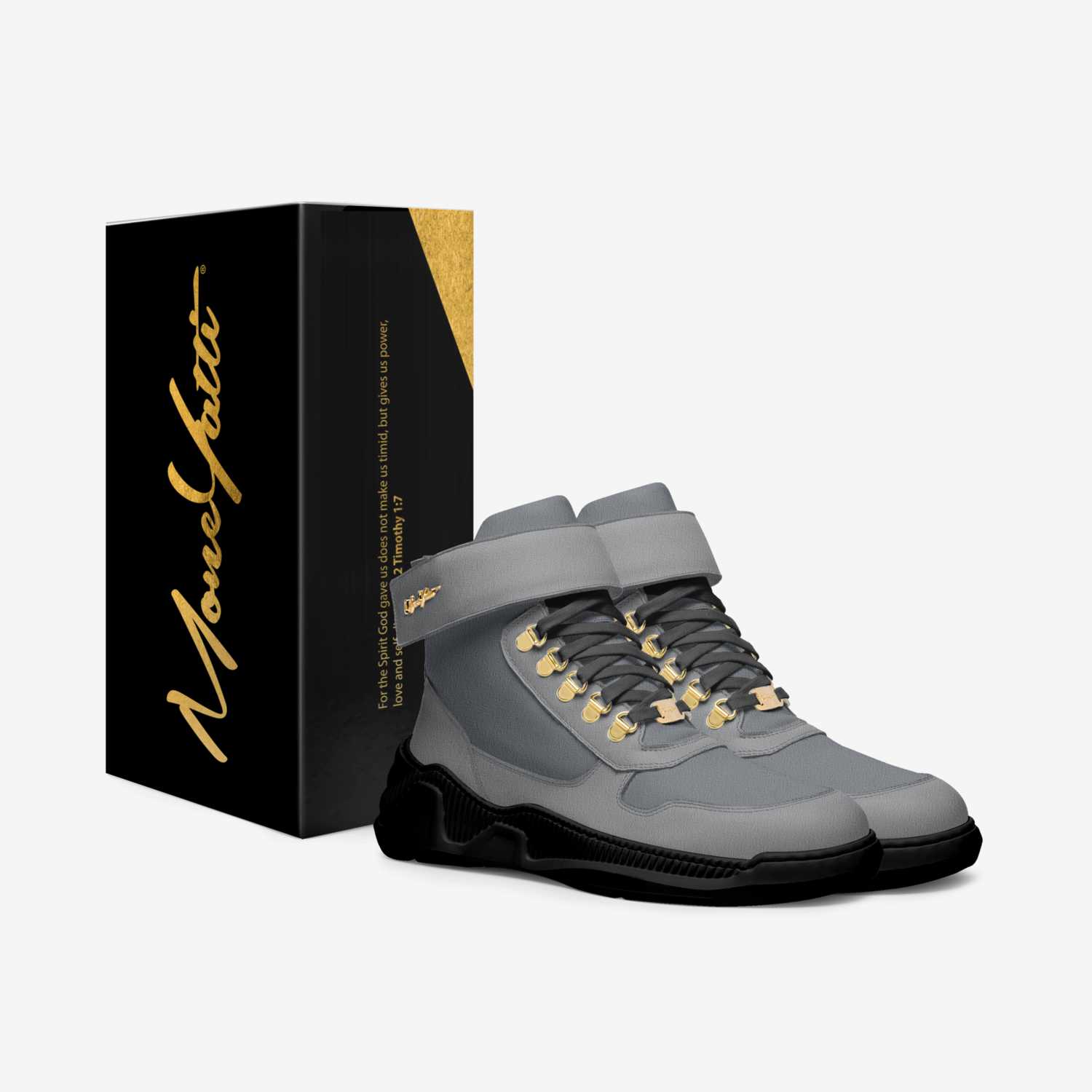 Moneyatti Traps2 custom made in Italy shoes by Moneyatti Brand | Box view