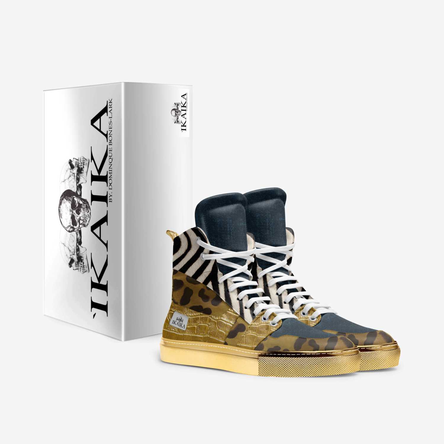 `Ikaika By.Dominque Bones-Lark custom made in Italy shoes by Dominque Bones-lark | Box view