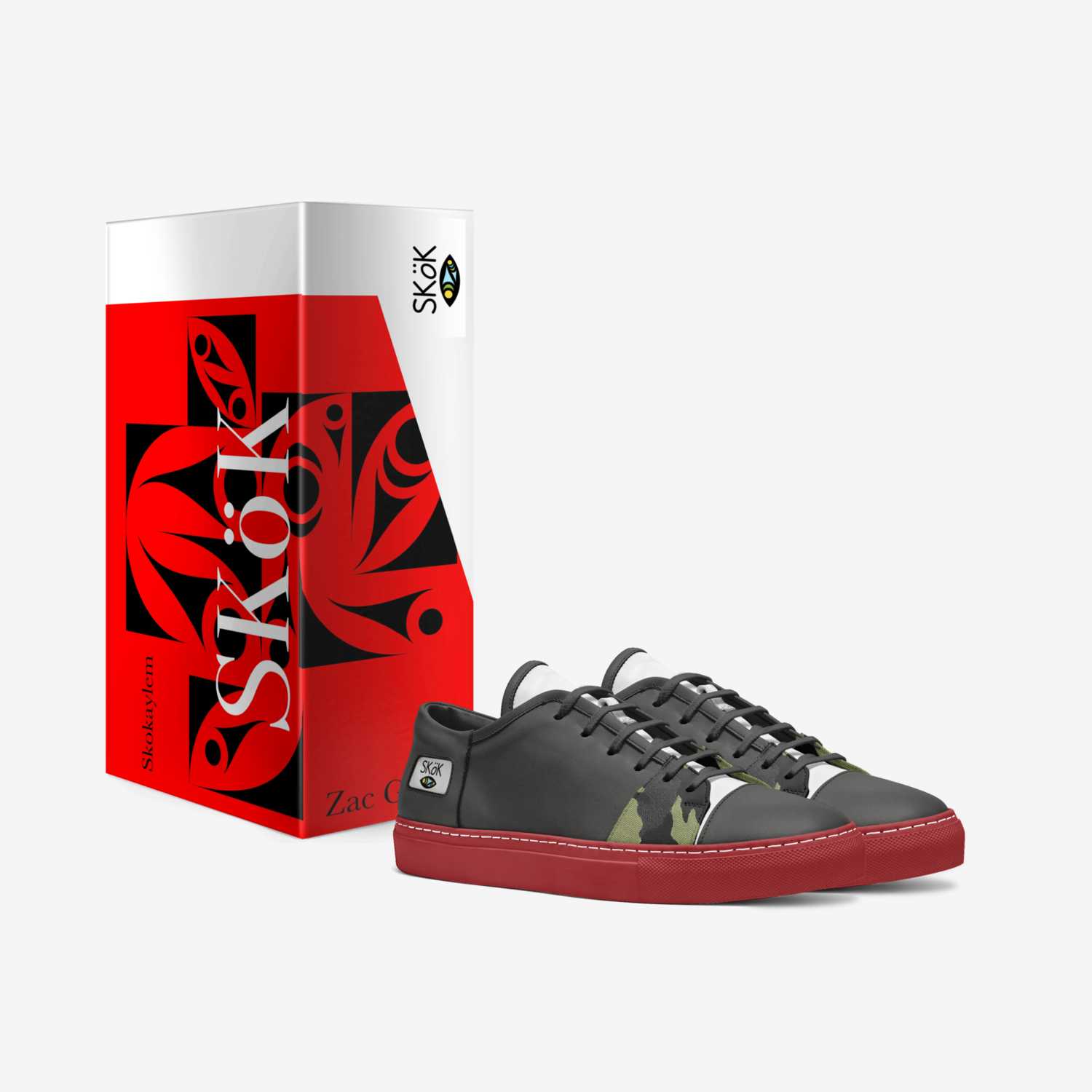 SKöK custom made in Italy shoes by Zachary George | Box view