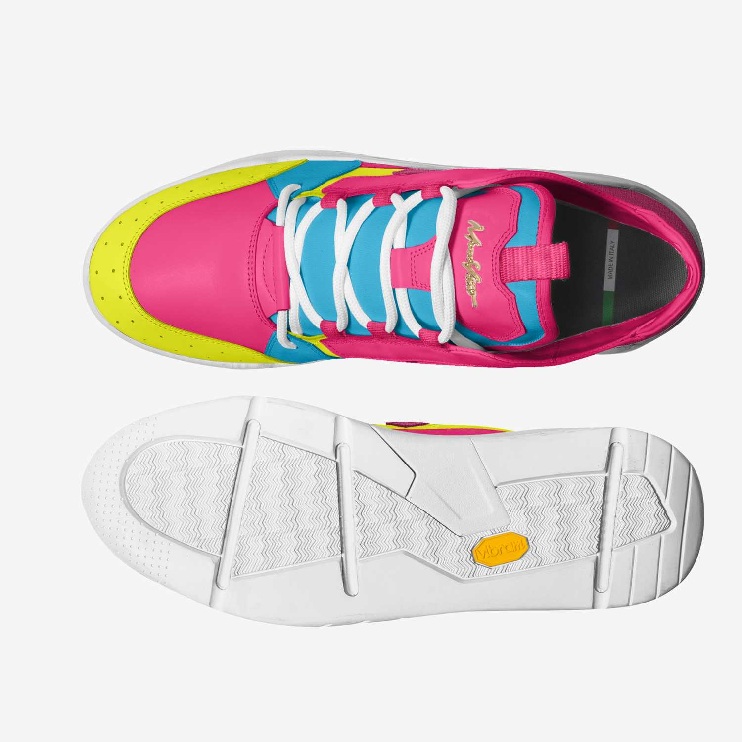 MONEYATTI TURBO 006 custom made in Italy shoes by Moneyatti Brand | Top view