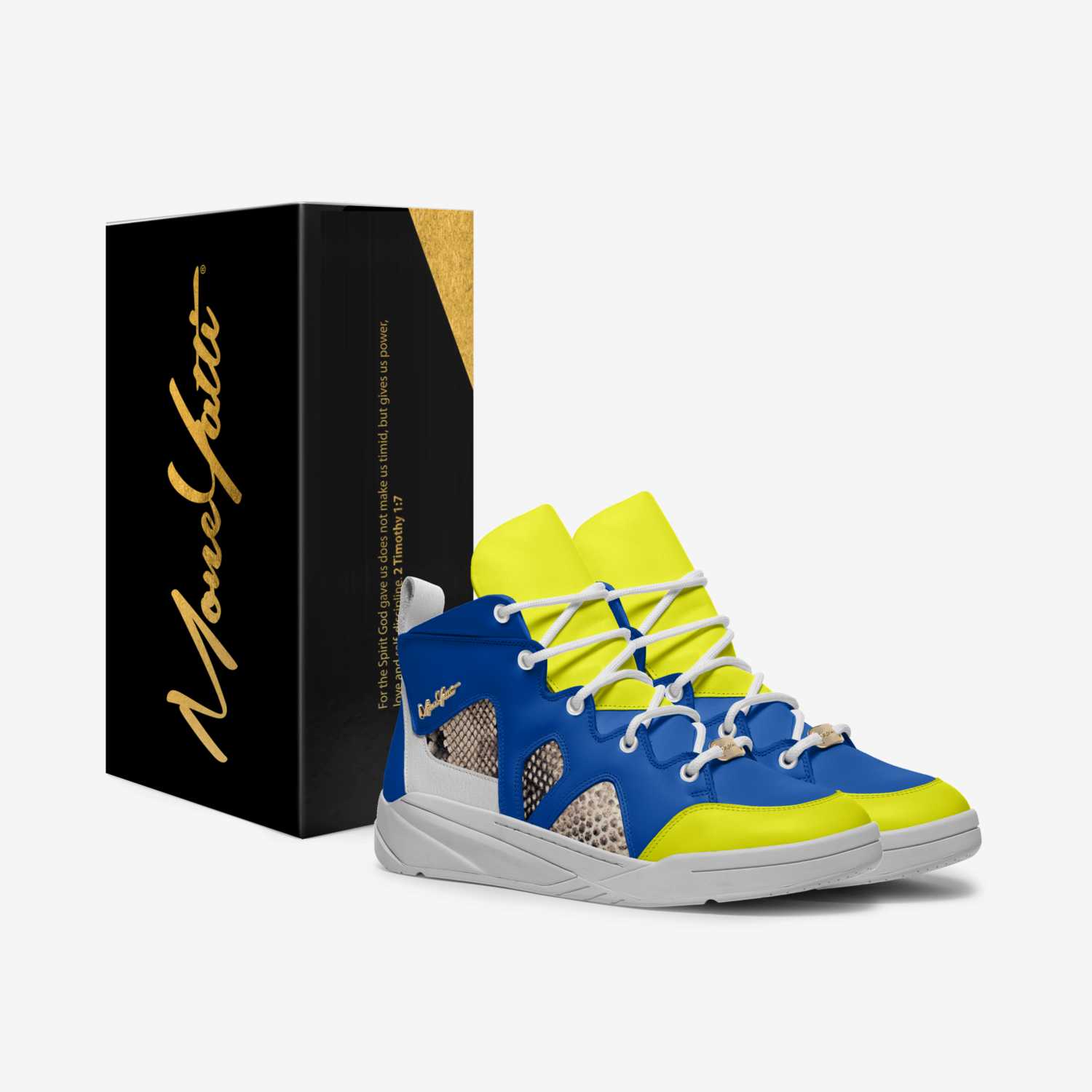 MONEYATTI TAKEOFF 002 custom made in Italy shoes by Moneyatti Brand | Box view