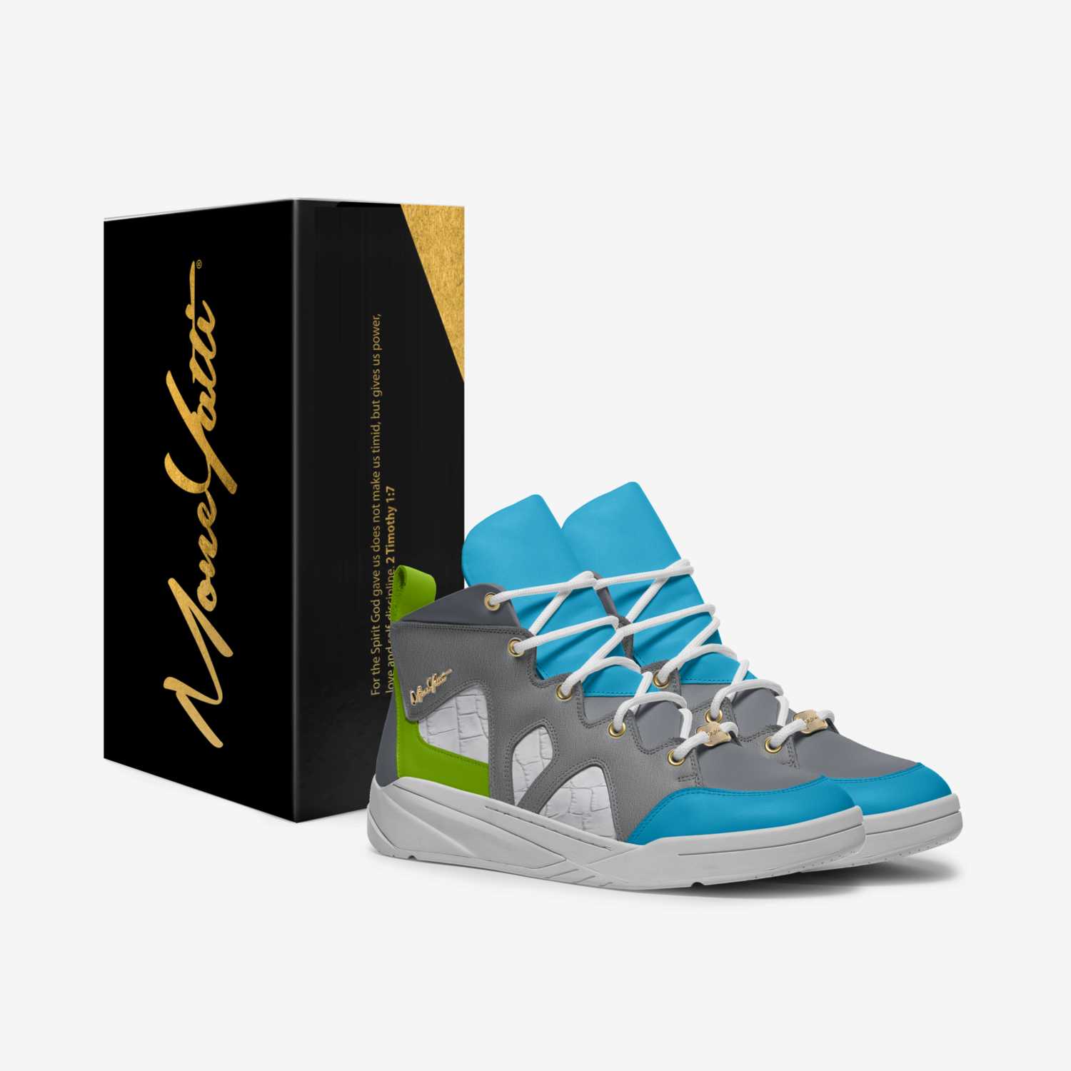 MONEYATTI TAKEOFF 006 custom made in Italy shoes by Moneyatti Brand | Box view