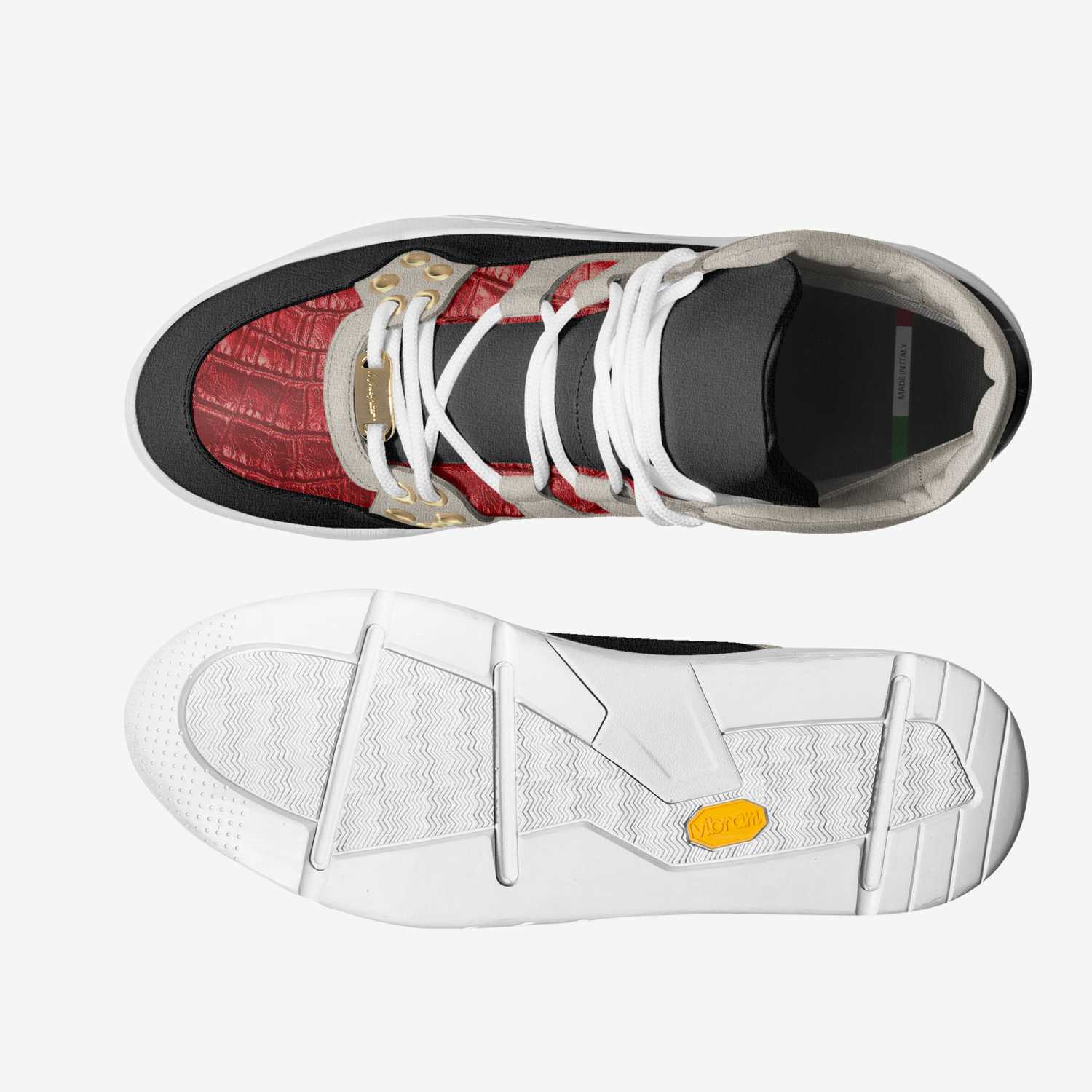 MONEYATTI DRIFT 001 custom made in Italy shoes by Moneyatti Brand | Top view