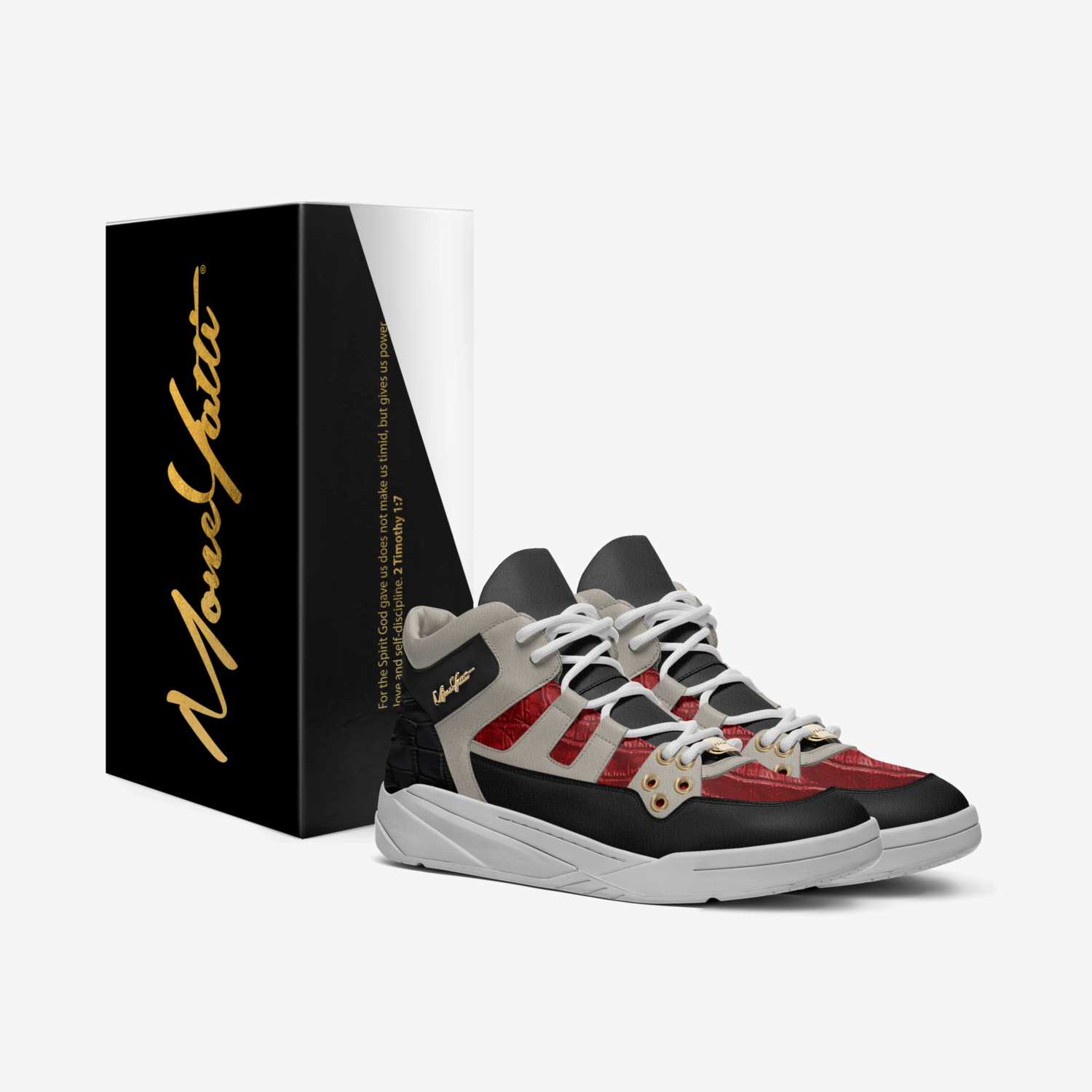MONEYATTI DRIFT 001 custom made in Italy shoes by Moneyatti Brand | Box view