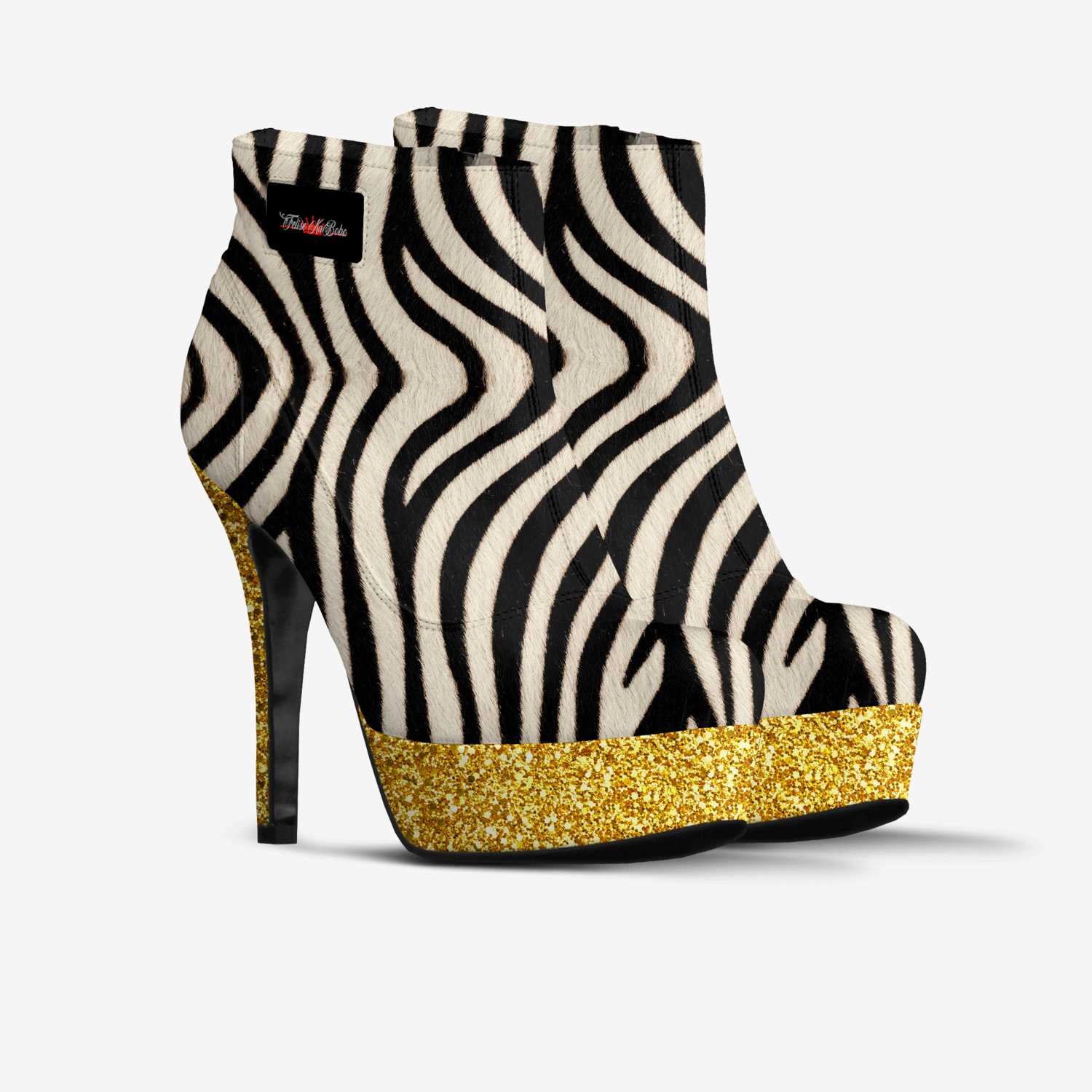 Felise KaBobo  custom made in Italy shoes by Shamsud-din King | Double view
