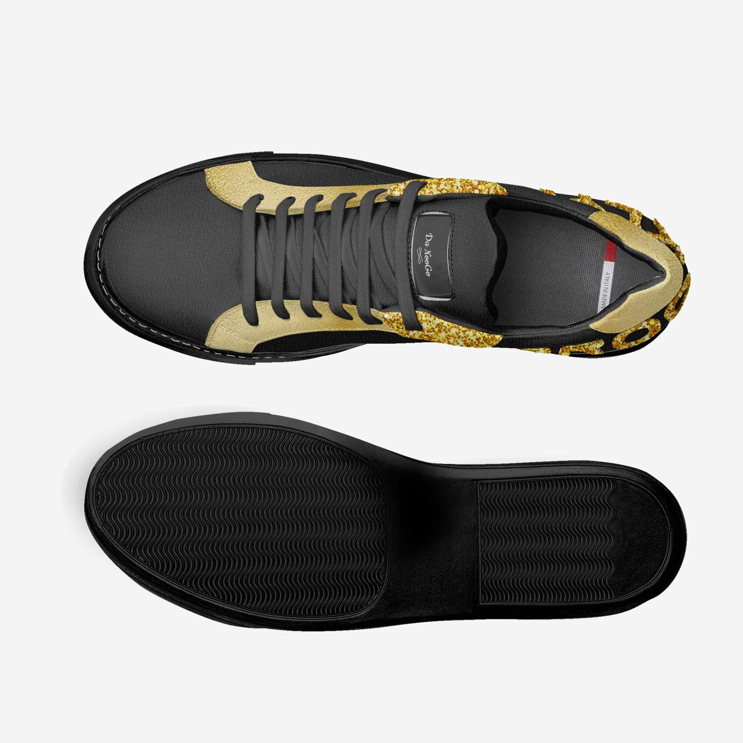 da noogo shoes custom made in Italy shoes by Shametrice Douglas | Top view