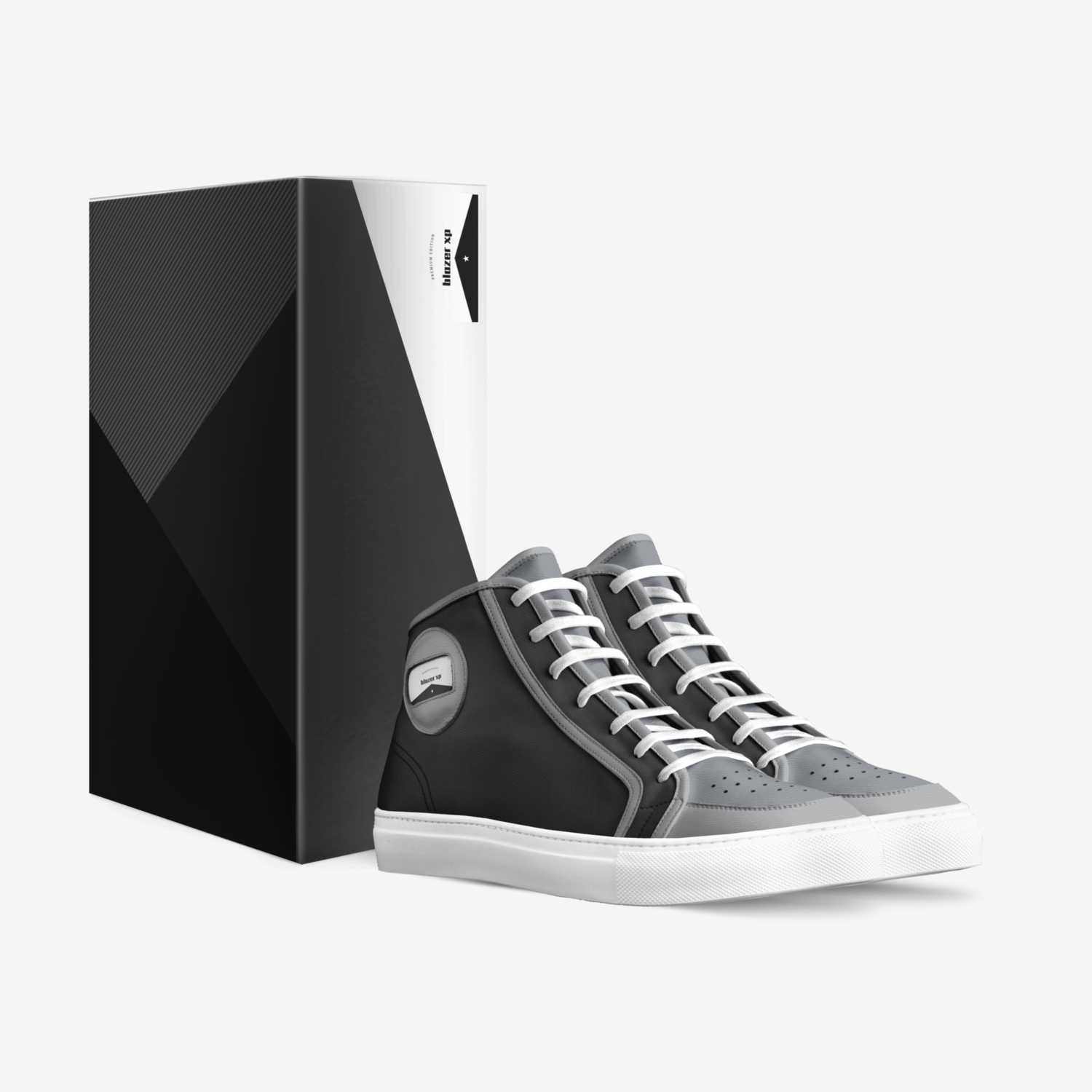blazer xp custom made in Italy shoes by Michael Hooper | Box view