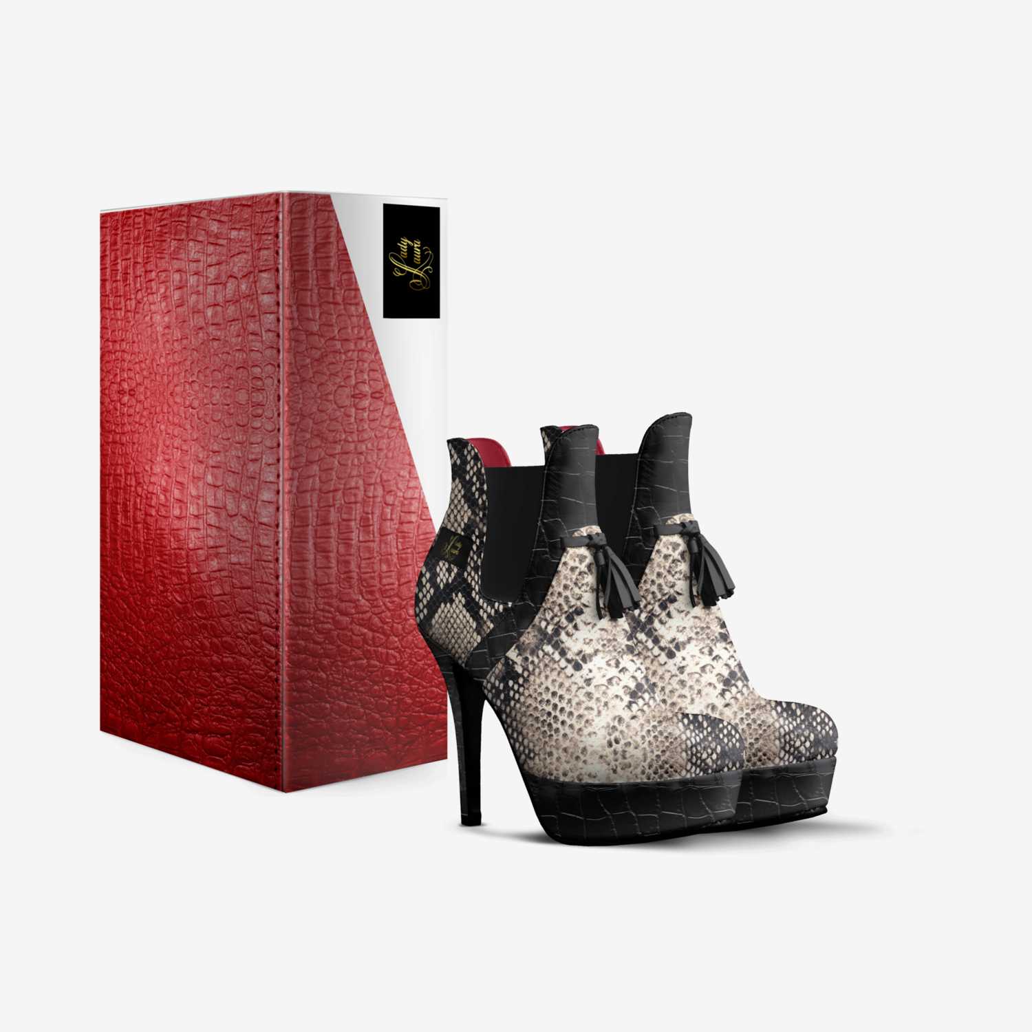 EXOTIC EXCLUSIVE custom made in Italy shoes by Laura Ramsey | Box view