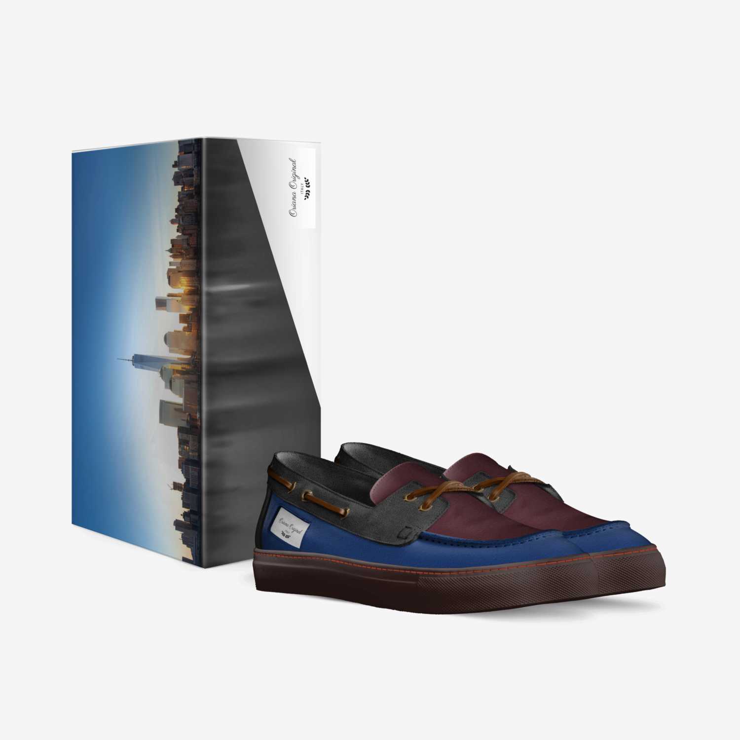Oriana Original custom made in Italy shoes by Alex Koutsodimitrpols | Box view