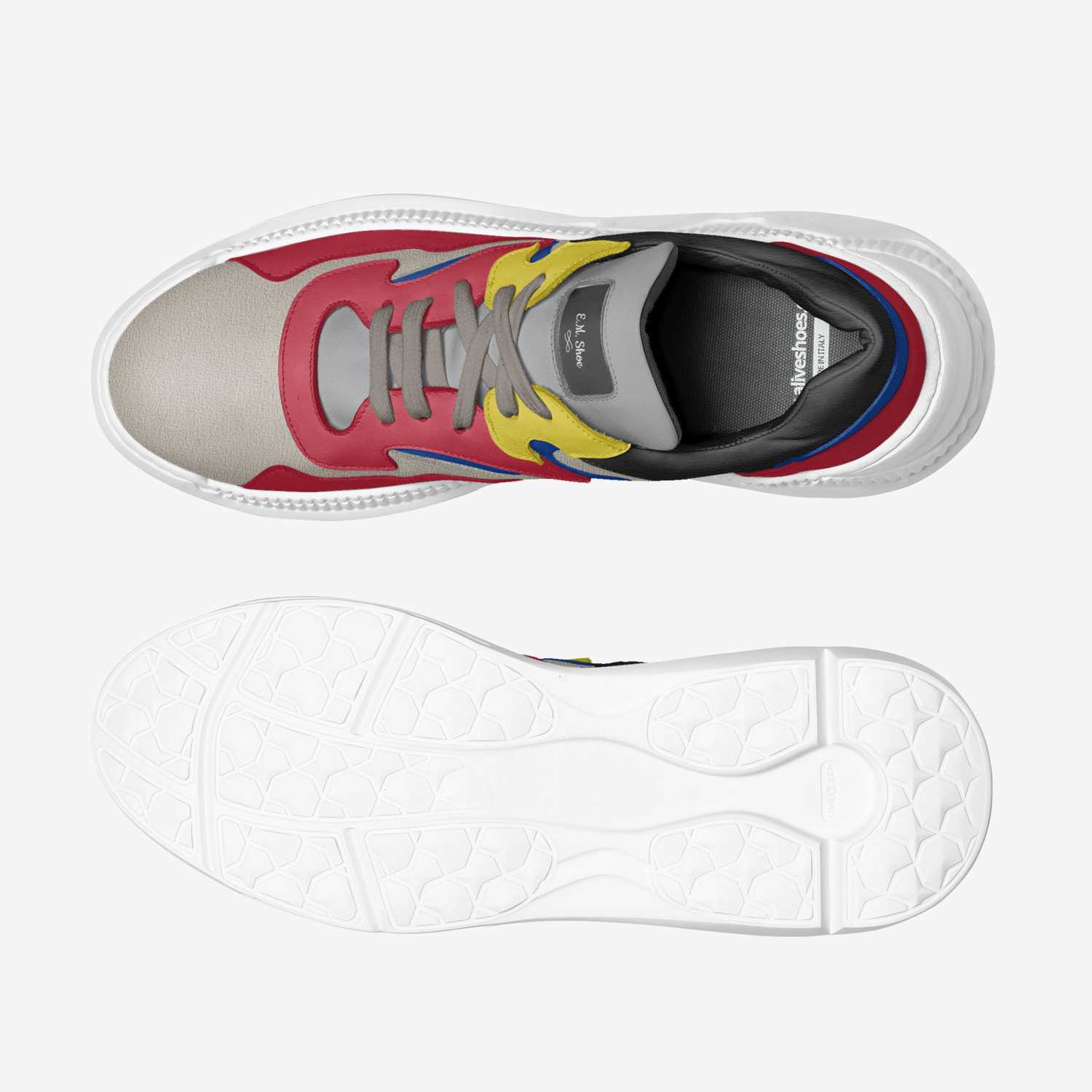 E.M. Shoe custom made in Italy shoes by Emre Memiş | Top view