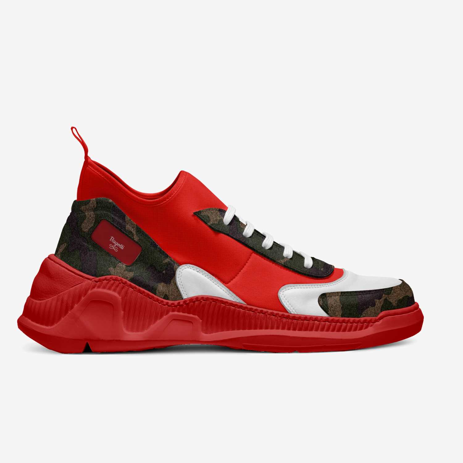 Bagotti Runners custom made in Italy shoes by Bag Chaser Clothing Brand | Side view