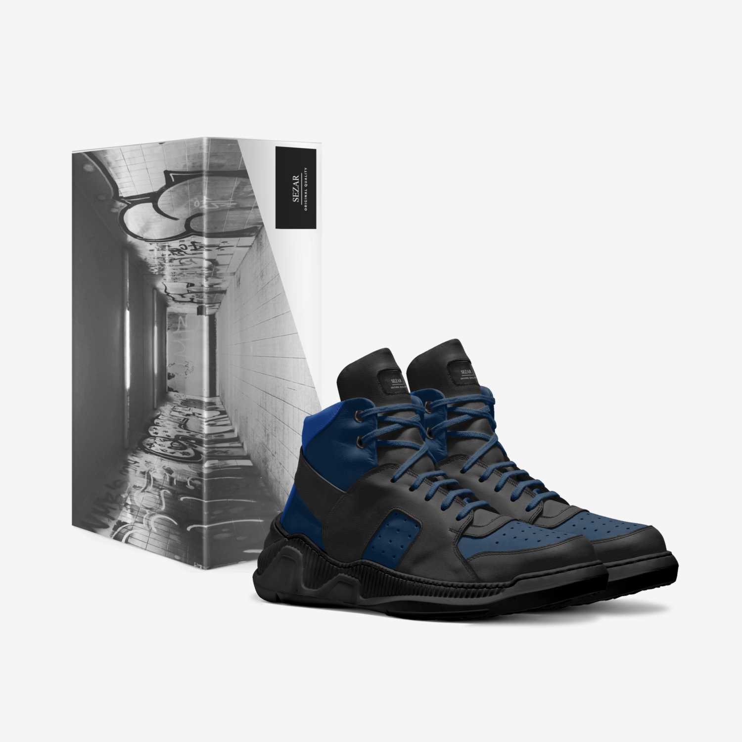 sezar custom made in Italy shoes by Sezer Gök | Box view