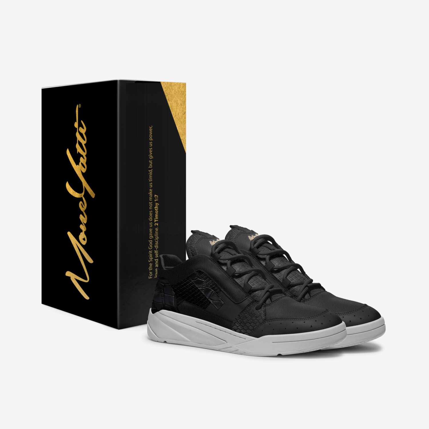 MONEYATTI TURBO 001 custom made in Italy shoes by Moneyatti Brand | Box view